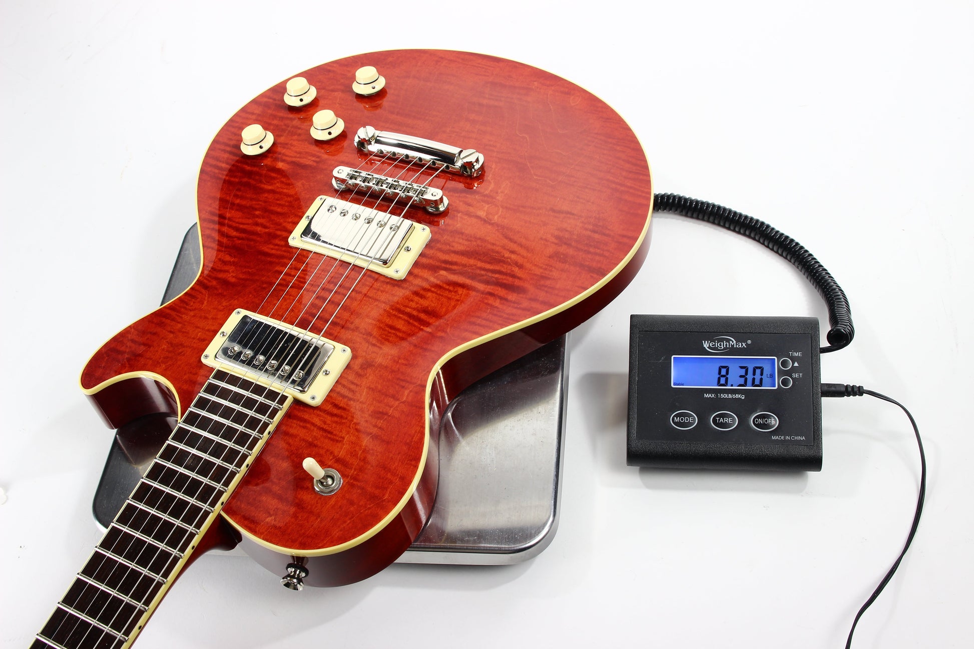 2013 Collings CL City Limits Deluxe Flametop -- Throbak Custom ER Humbuckers, Madagascar Rosewood! dlx