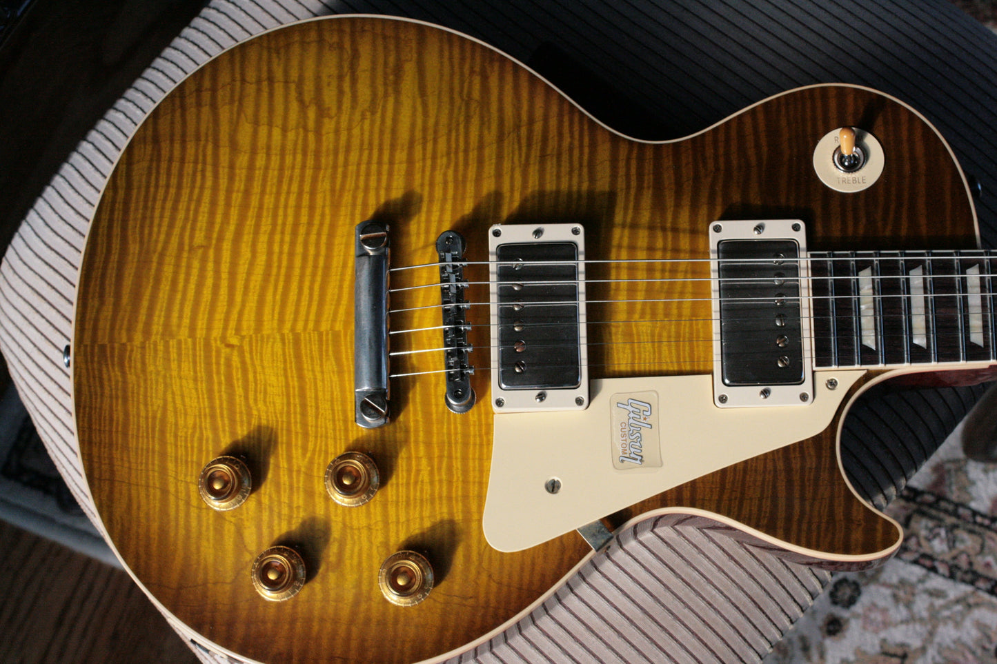 2019 Gibson 1959 Les Paul 60TH ANNIVERSARY Historic Reissue R9 59 Custom Shop Green Lemon Fade