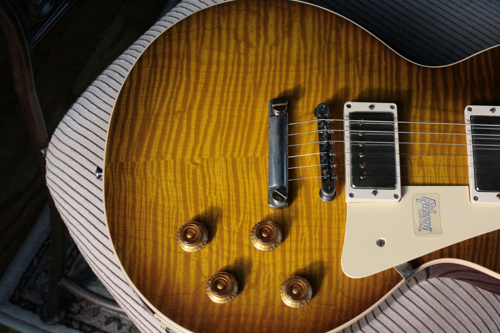2019 Gibson 1959 Les Paul 60TH ANNIVERSARY Historic Reissue R9 59 Custom Shop Green Lemon Fade