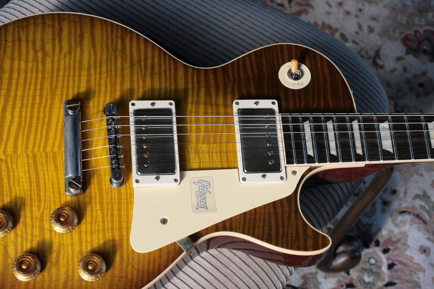 2019 Gibson 1959 Les Paul 60TH ANNIVERSARY Historic Reissue R9 59 Custom Shop Green Lemon Fade