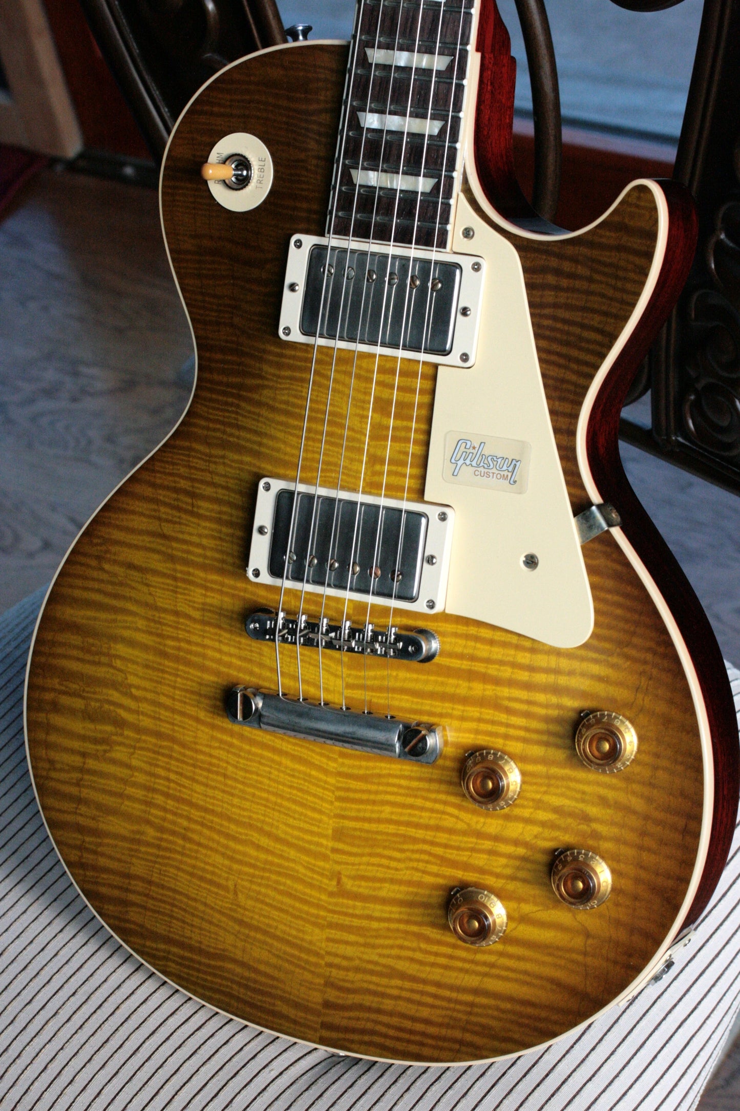 2019 Gibson 1959 Les Paul 60TH ANNIVERSARY Historic Reissue R9 59 Custom Shop Green Lemon Fade