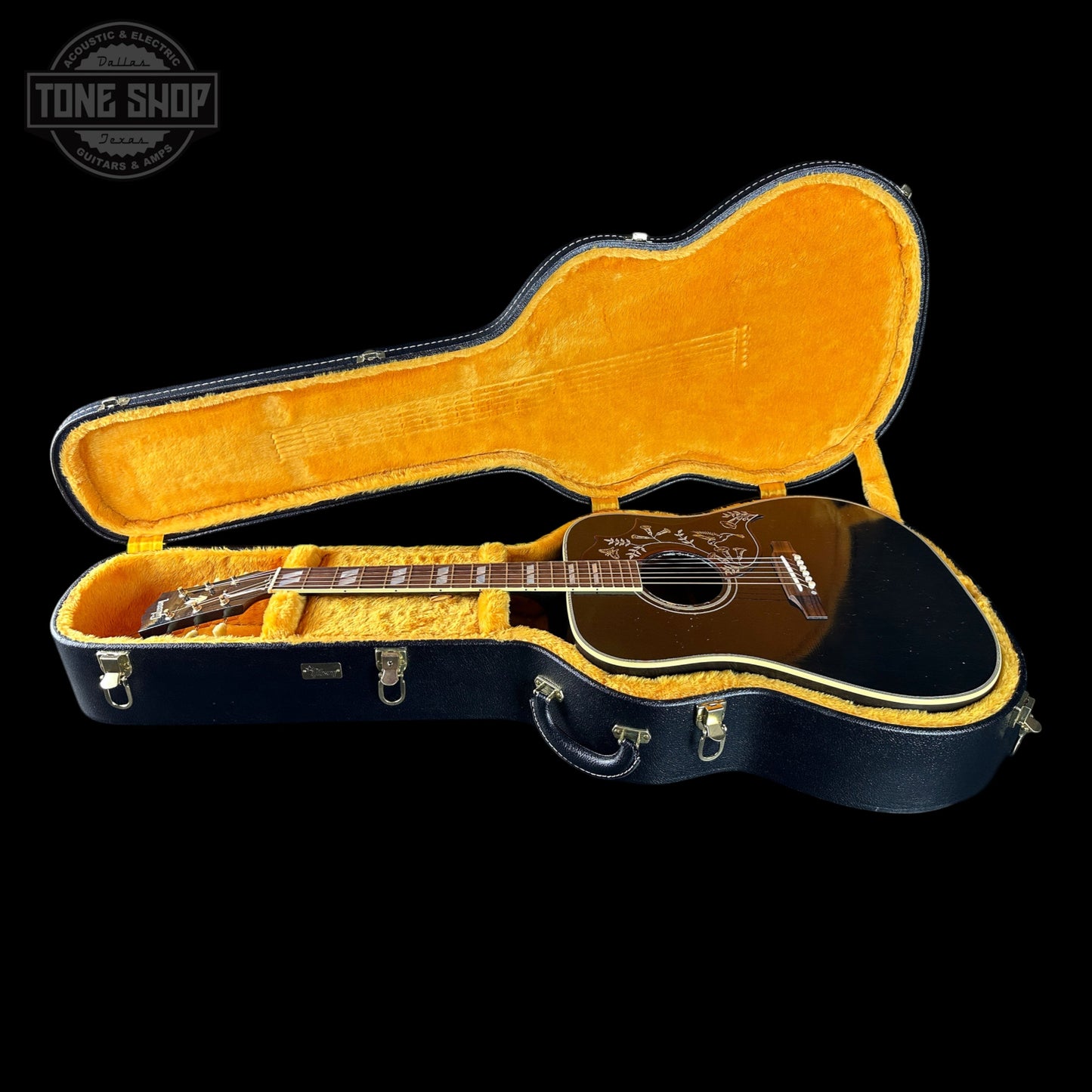 Gibson Custom Dealer Select 1960 Hummingbird Historic Light Aged Ebony w/case 21504044