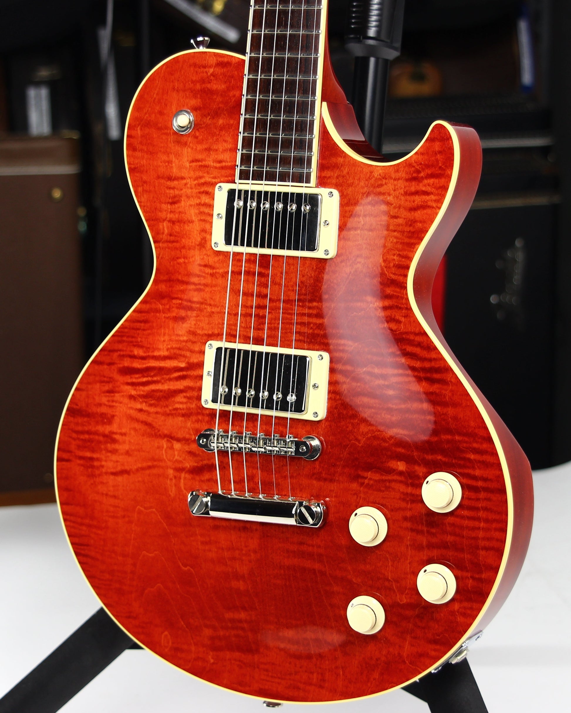 2013 Collings CL City Limits Deluxe Flametop -- Throbak Custom ER Humbuckers, Madagascar Rosewood! dlx