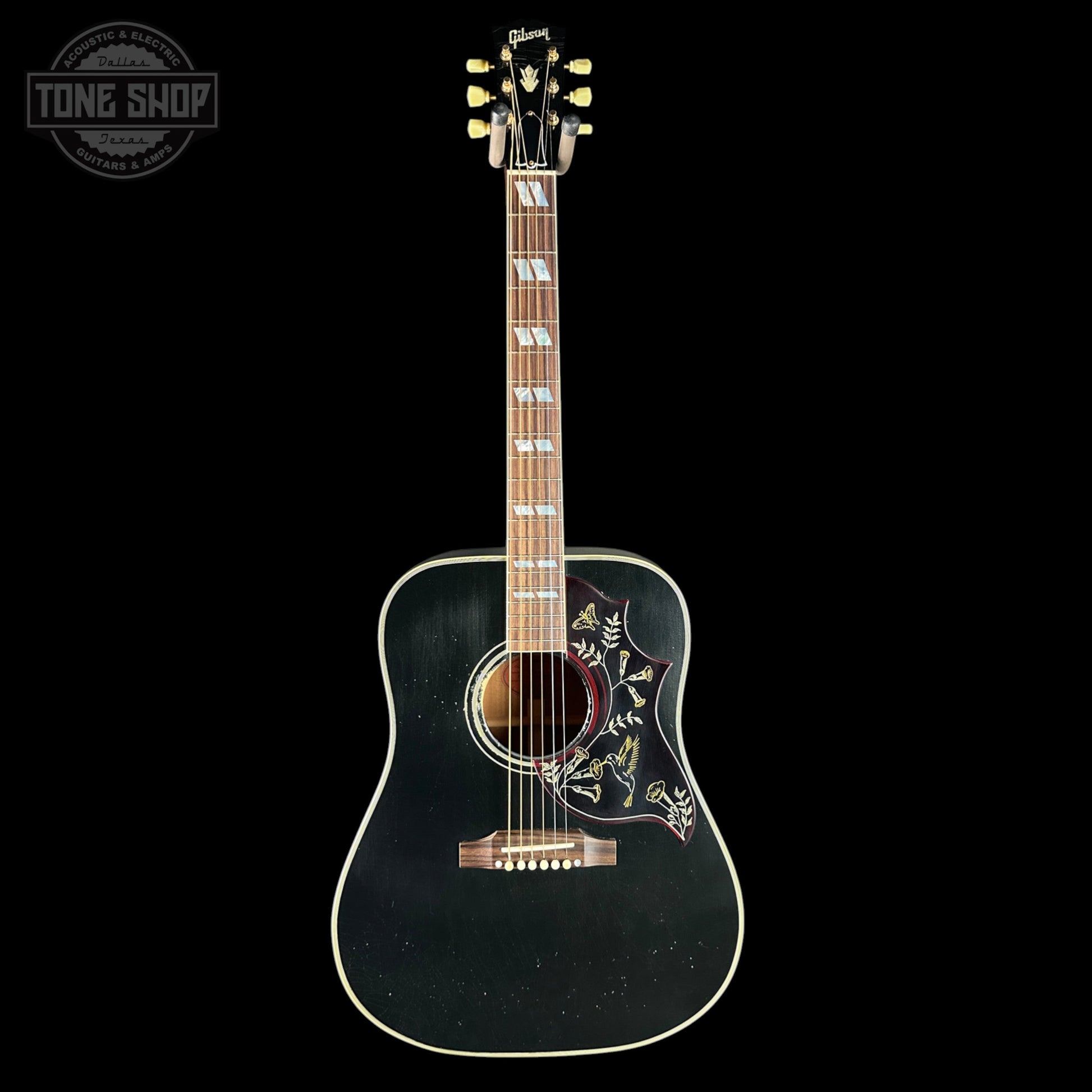 Gibson Custom Dealer Select 1960 Hummingbird Historic Light Aged Ebony w/case 21504044