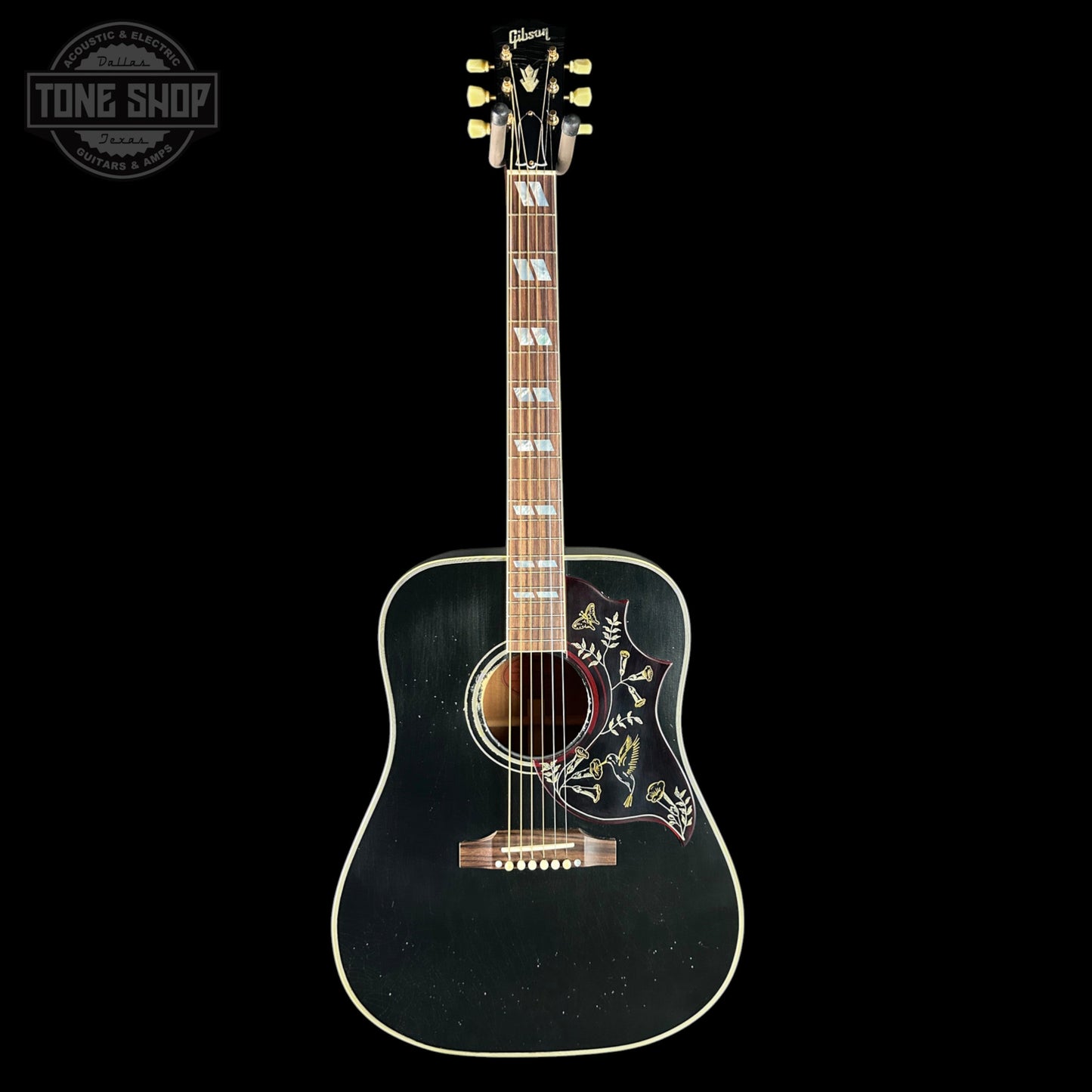 Gibson Custom Dealer Select 1960 Hummingbird Historic Light Aged Ebony w/case 21504044