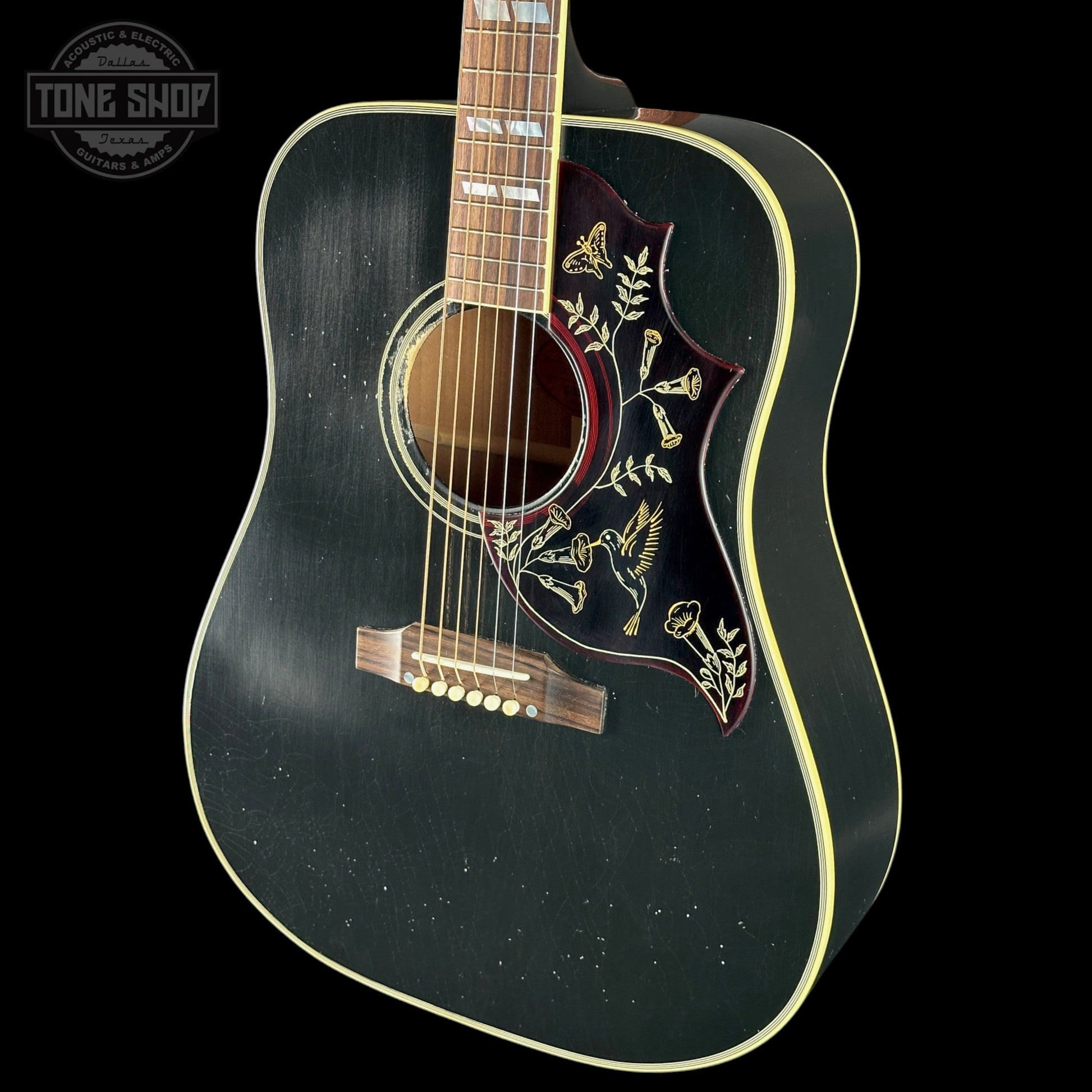 Gibson Custom Dealer Select 1960 Hummingbird Historic Light Aged Ebony w/case 21504044