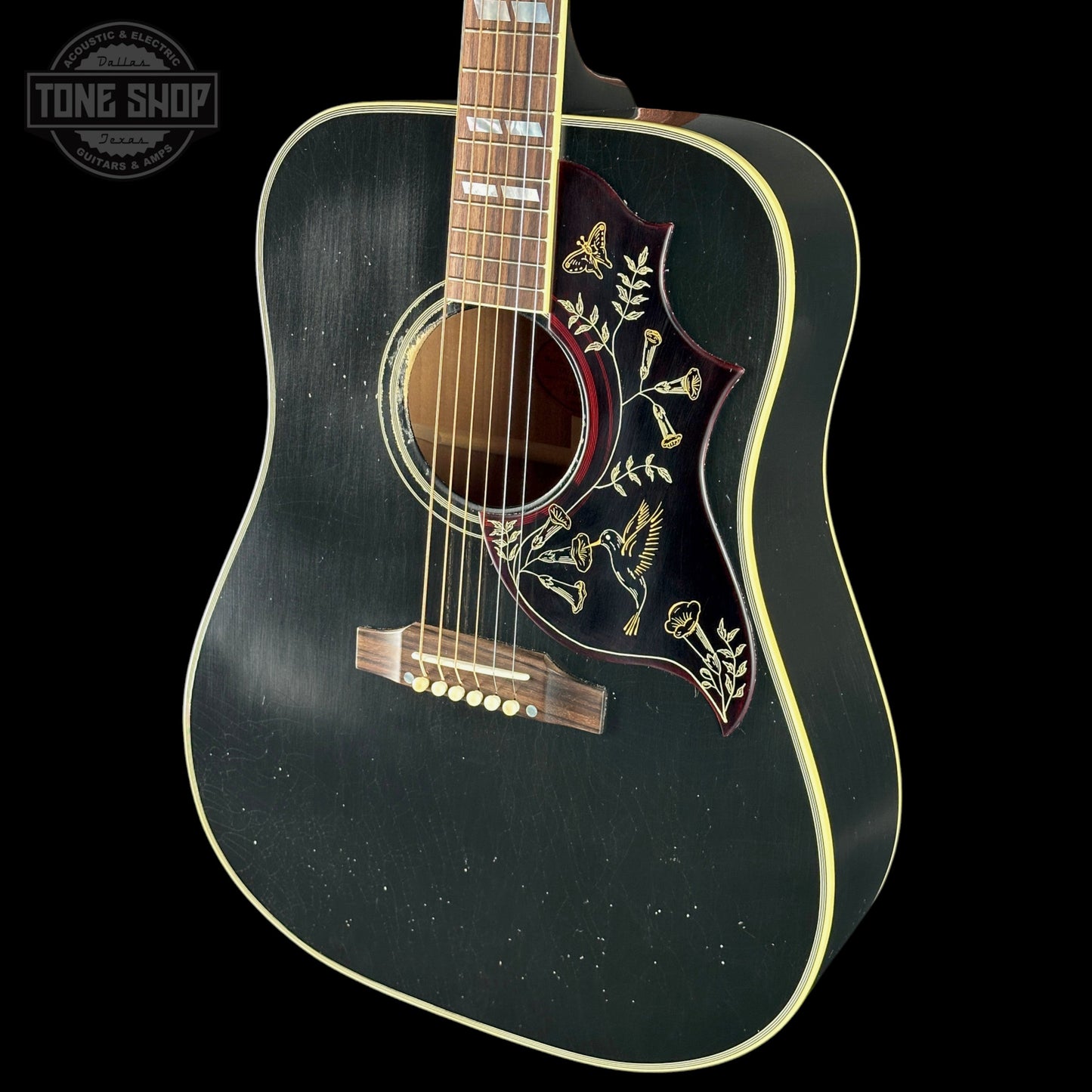 Gibson Custom Dealer Select 1960 Hummingbird Historic Light Aged Ebony w/case 21504044