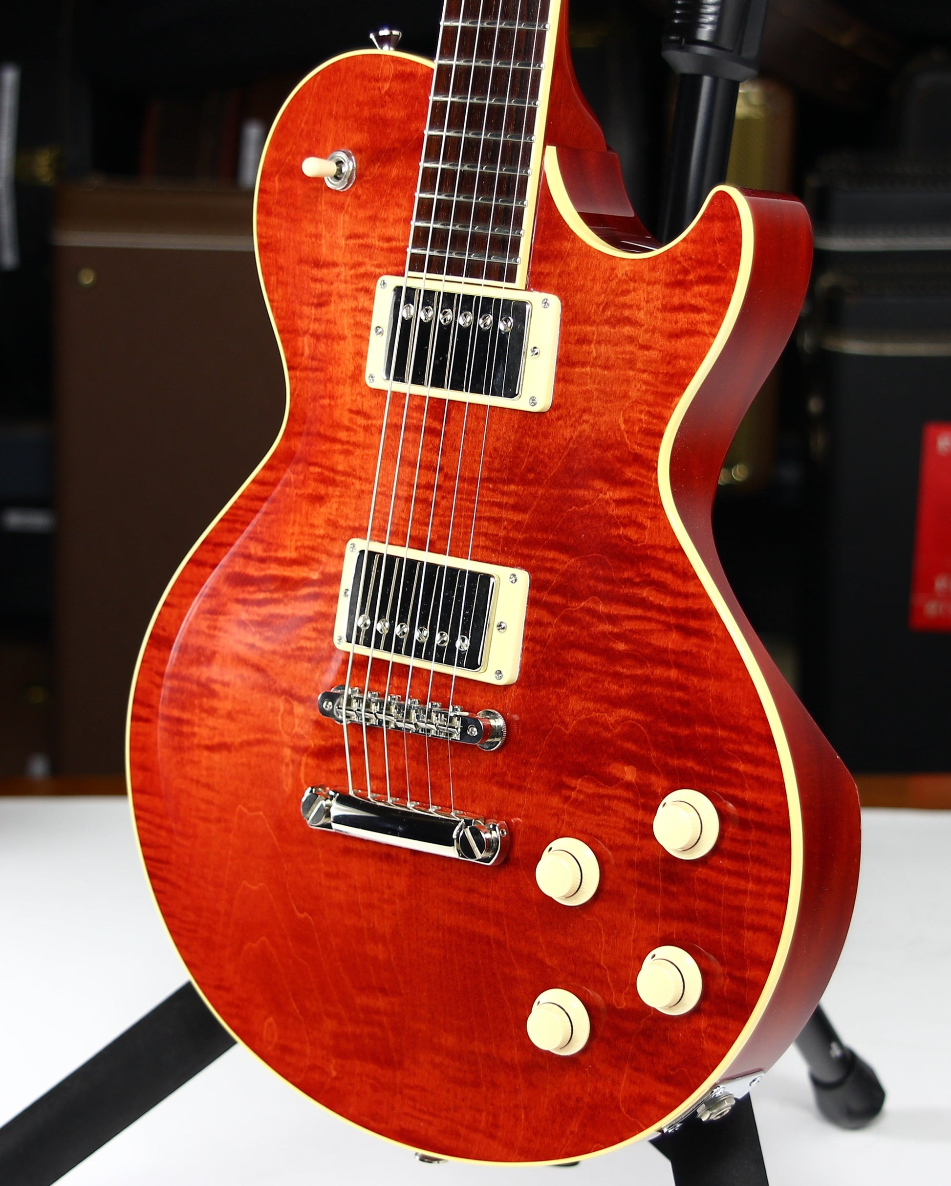 2013 Collings CL City Limits Deluxe Flametop -- Throbak Custom ER Humbuckers, Madagascar Rosewood! dlx