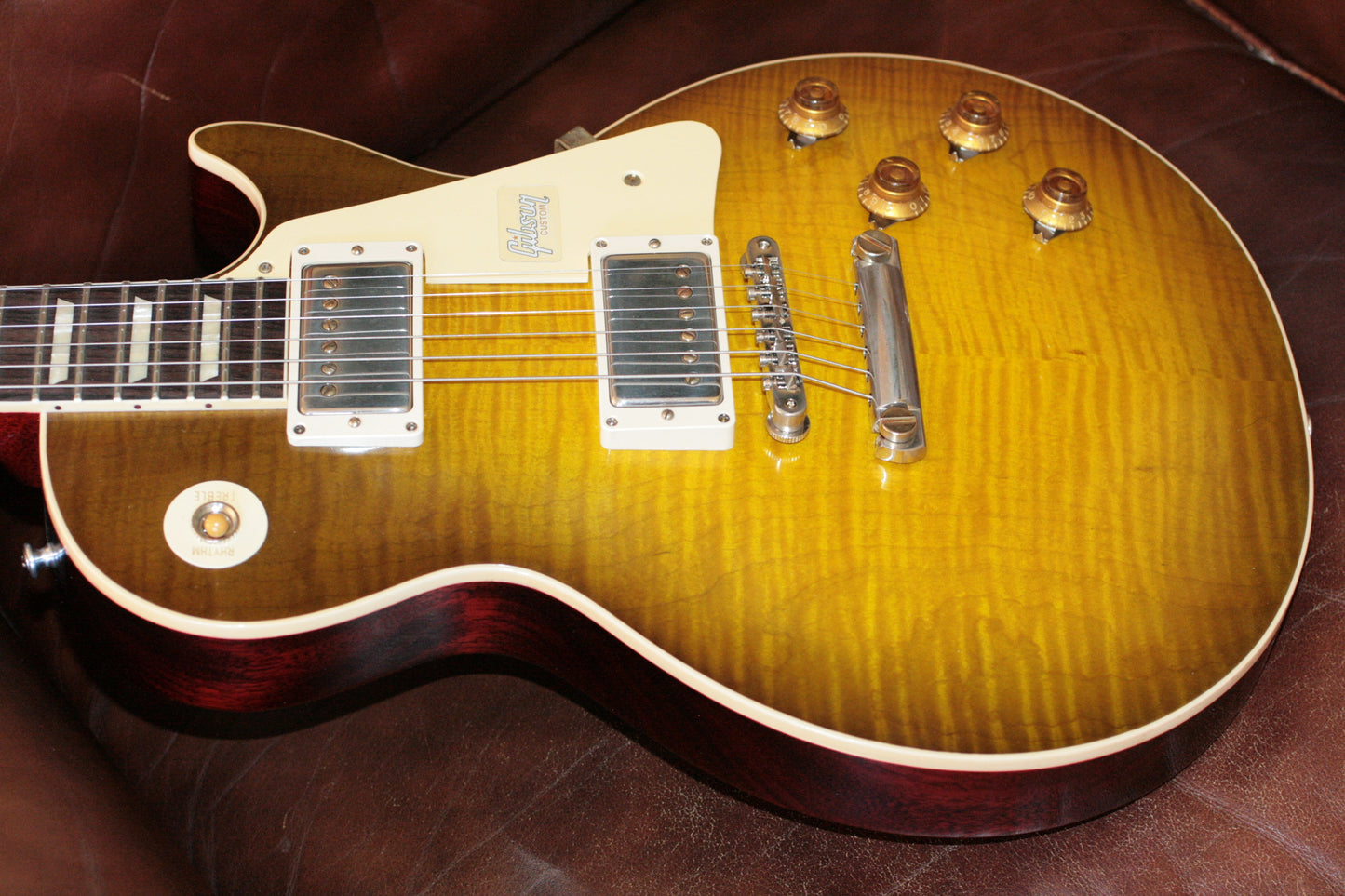 2019 Gibson 1959 Les Paul 60TH ANNIVERSARY Historic Reissue R9 59 Custom Shop Green Lemon Fade