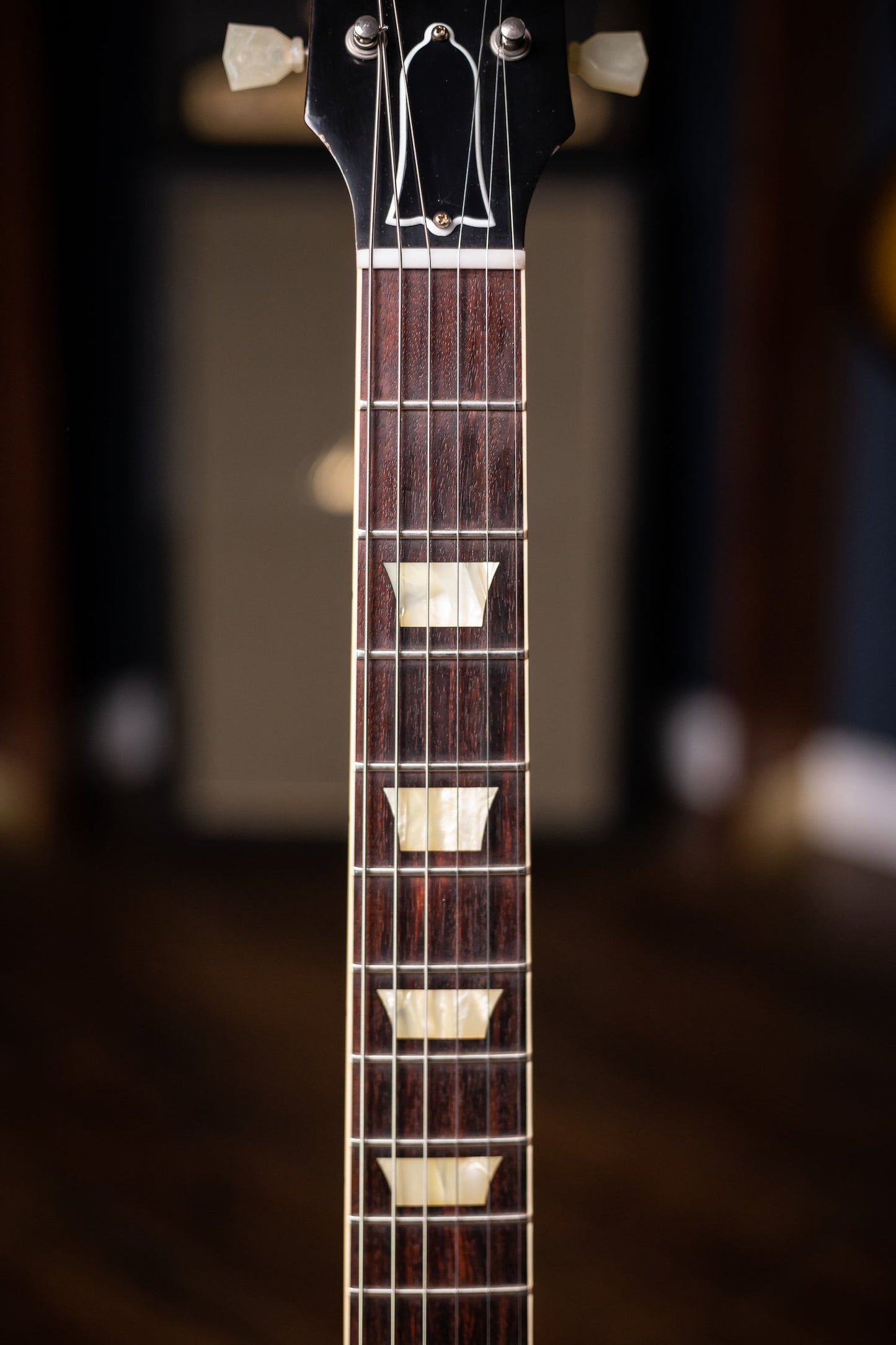 2014 Gibson Custom Shop Les Paul 1958 Standard Flame Top VOS Reissue Electric Guitar - Iced Tea