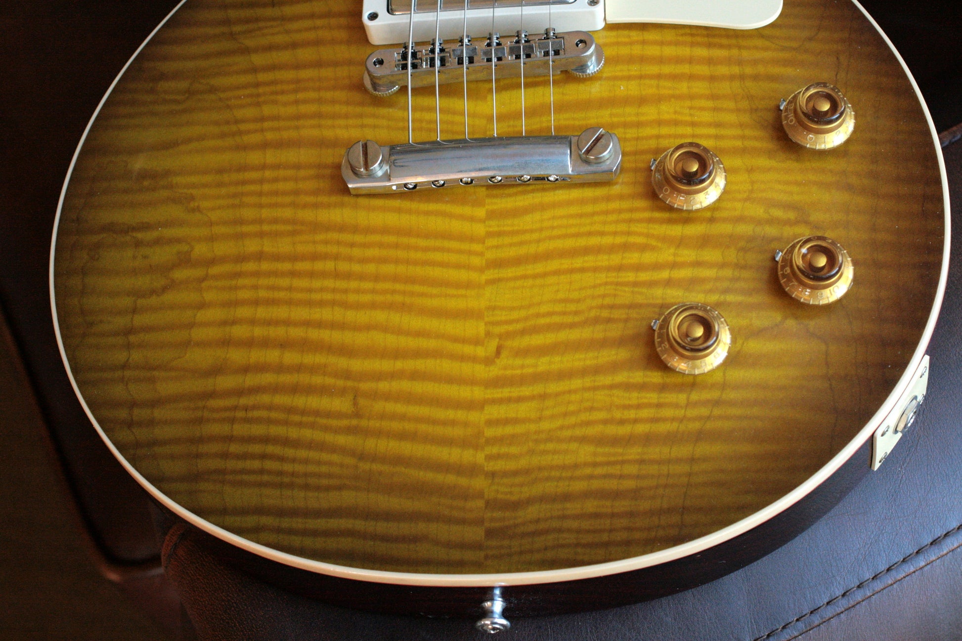 2019 Gibson 1959 Les Paul 60TH ANNIVERSARY Historic Reissue R9 59 Custom Shop Green Lemon Fade