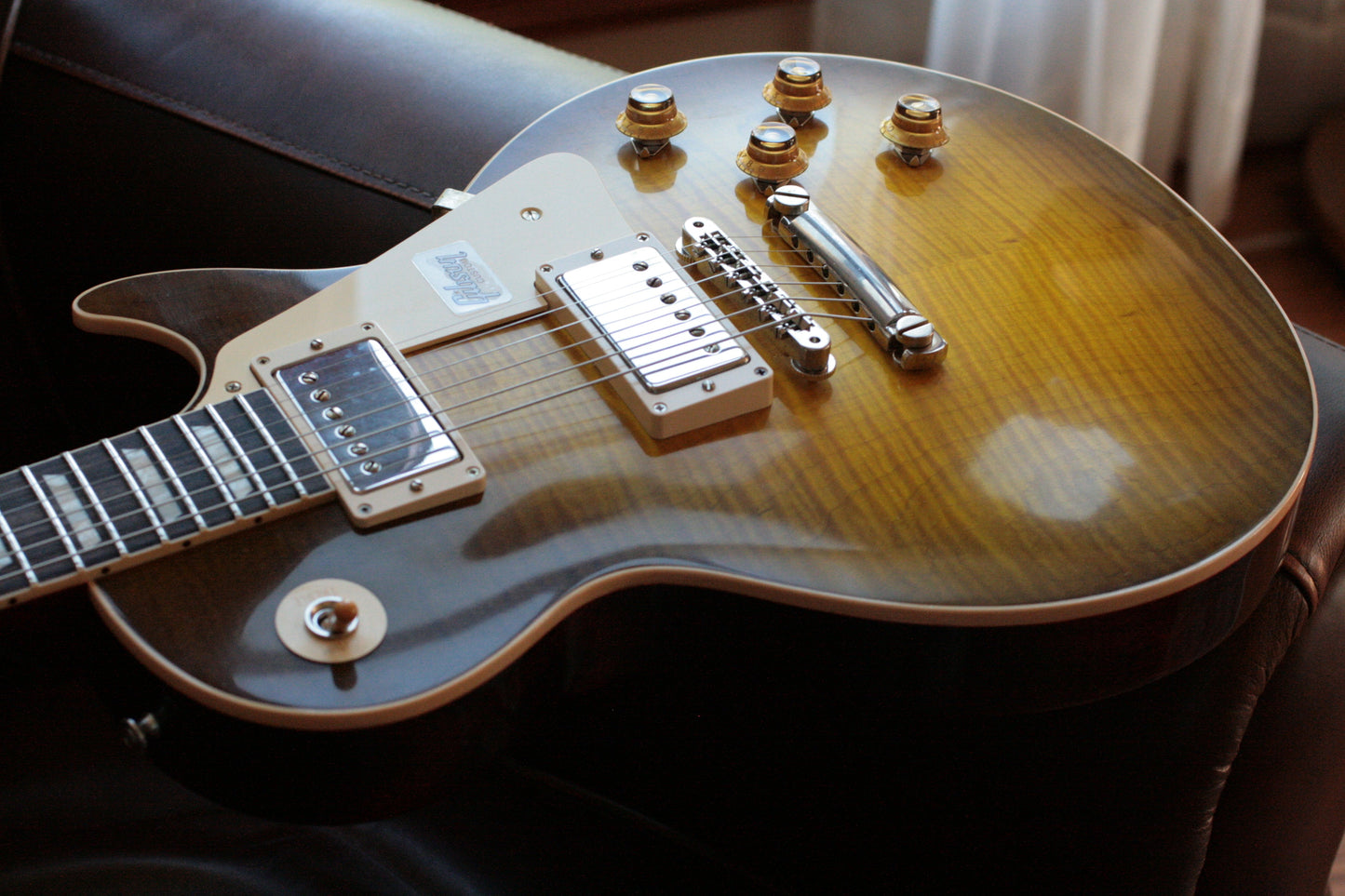 2019 Gibson 1959 Les Paul 60TH ANNIVERSARY Historic Reissue R9 59 Custom Shop Green Lemon Fade