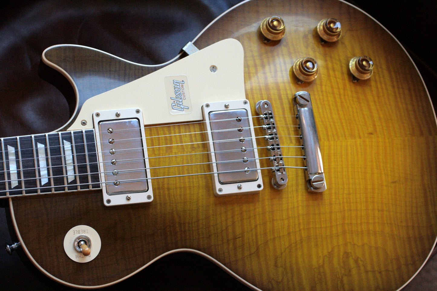 2019 Gibson 1959 Les Paul 60TH ANNIVERSARY Historic Reissue R9 59 Custom Shop Green Lemon Fade