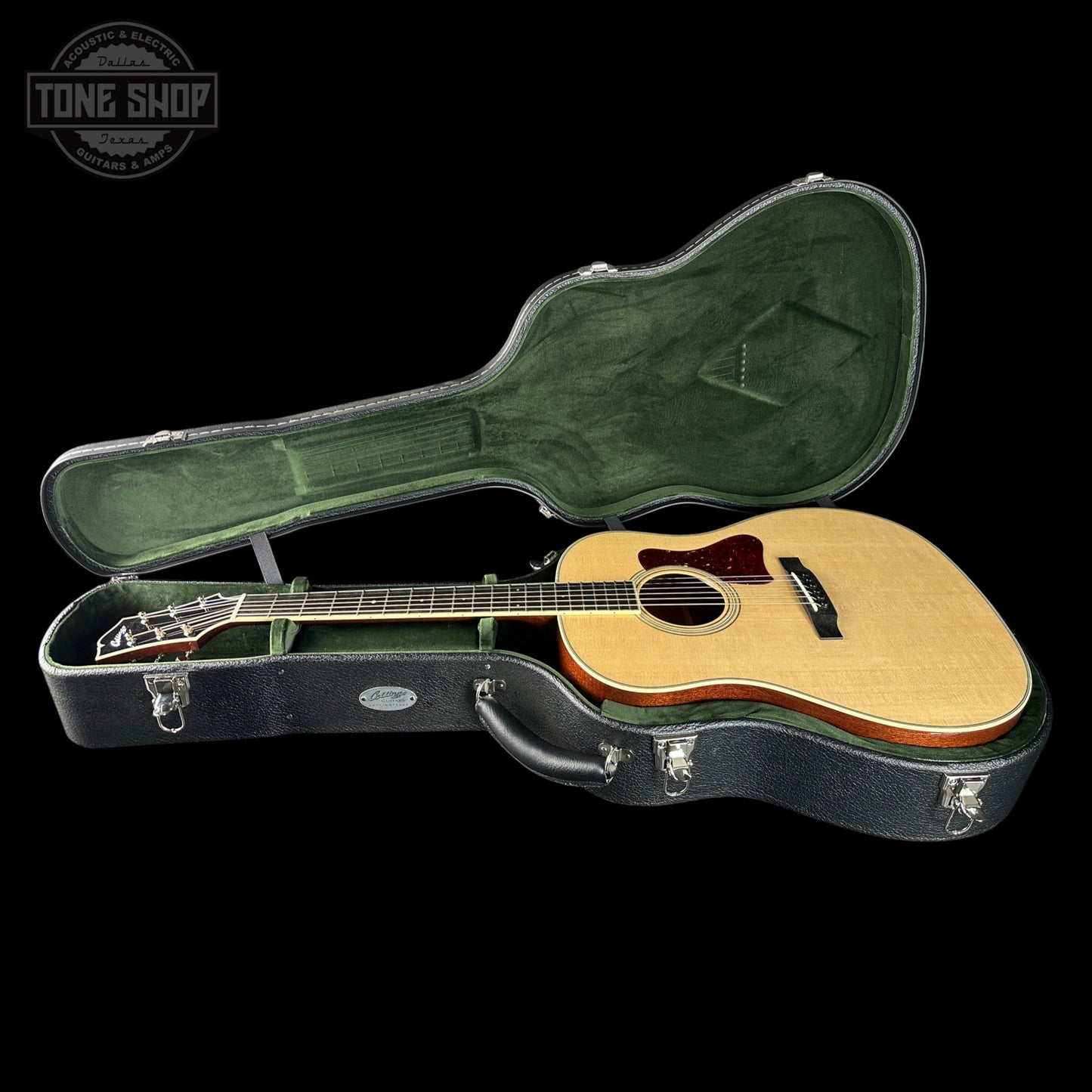 Collings CJ Natural Sitka/Mahogany w/Case 36483
