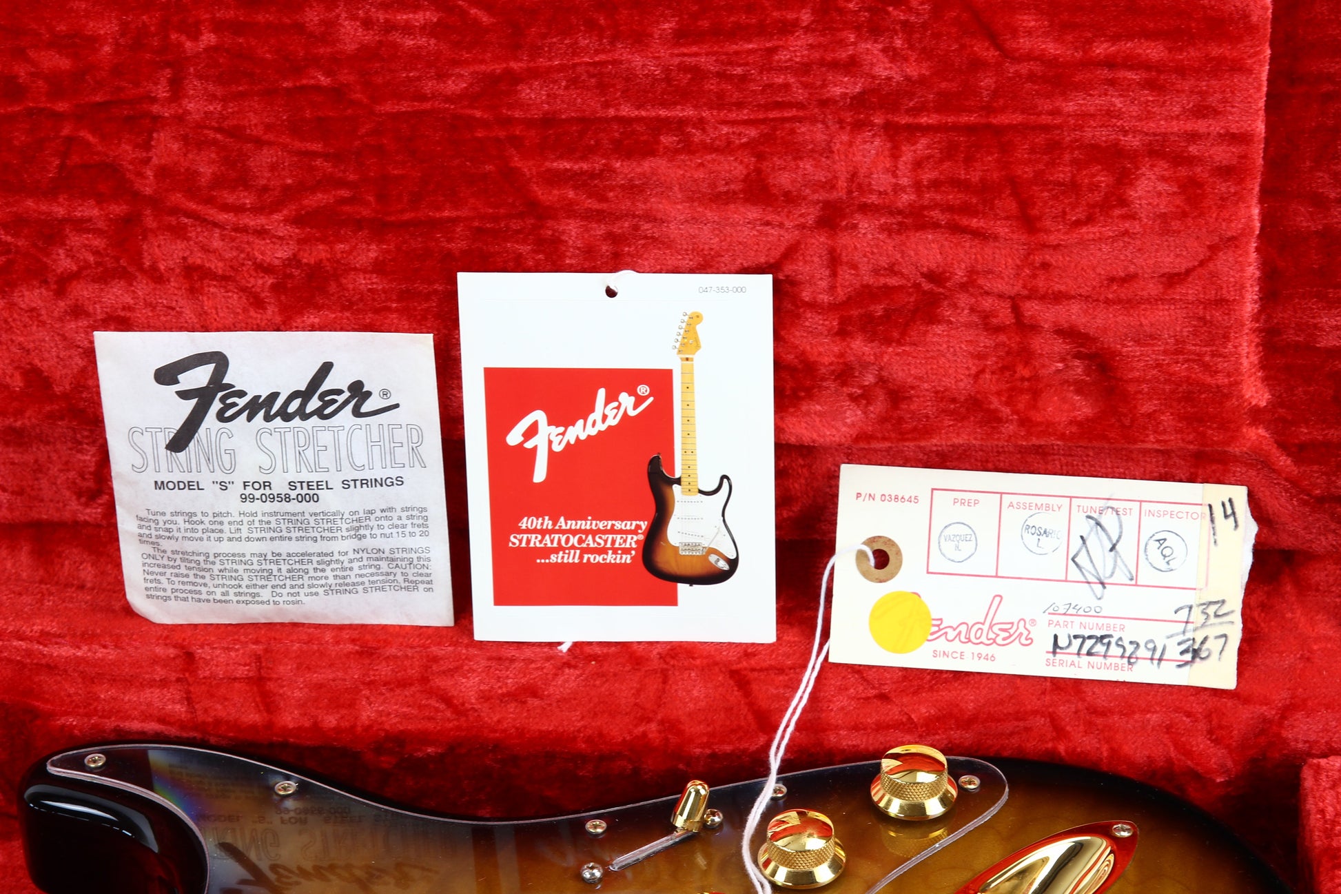 1994 Fender Custom Shop TREE OF LIFE Stratocaster SCHULTZ-O-CASTER Killer Quilt 30th Anniversary