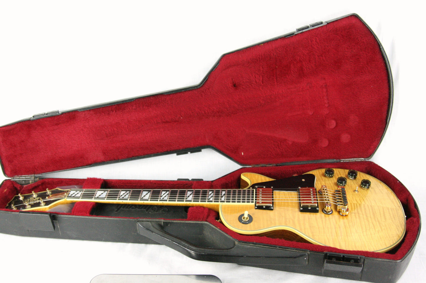 1979 Gibson 25/50 Anniversary Les Paul Custom Natural! AMAZING FLAMETOP! One of the Best Tops!