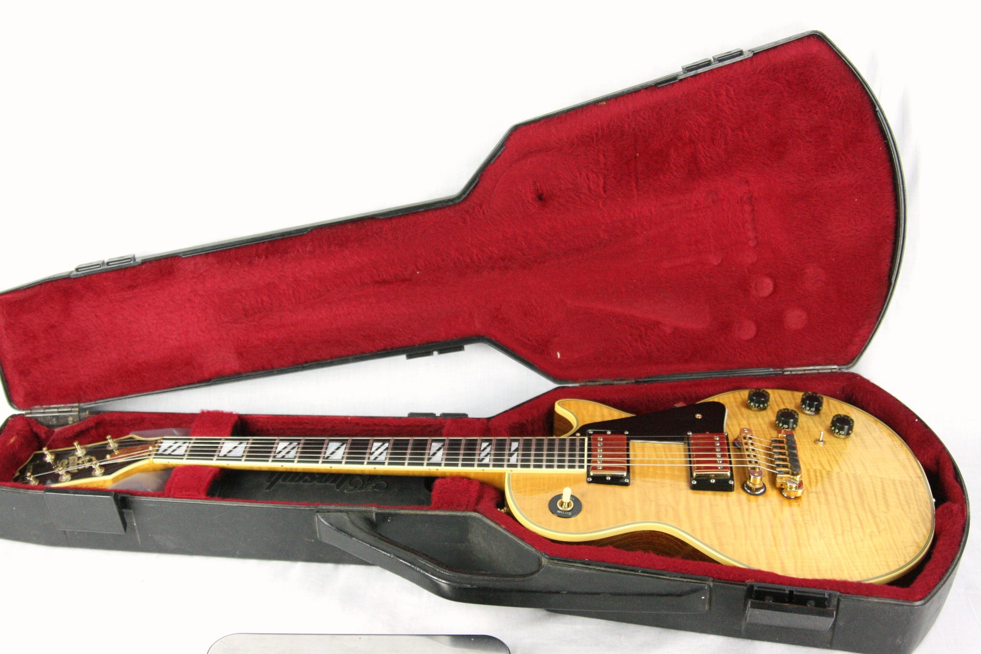 1979 Gibson 25/50 Anniversary Les Paul Custom Natural! AMAZING FLAMETOP! One of the Best Tops!