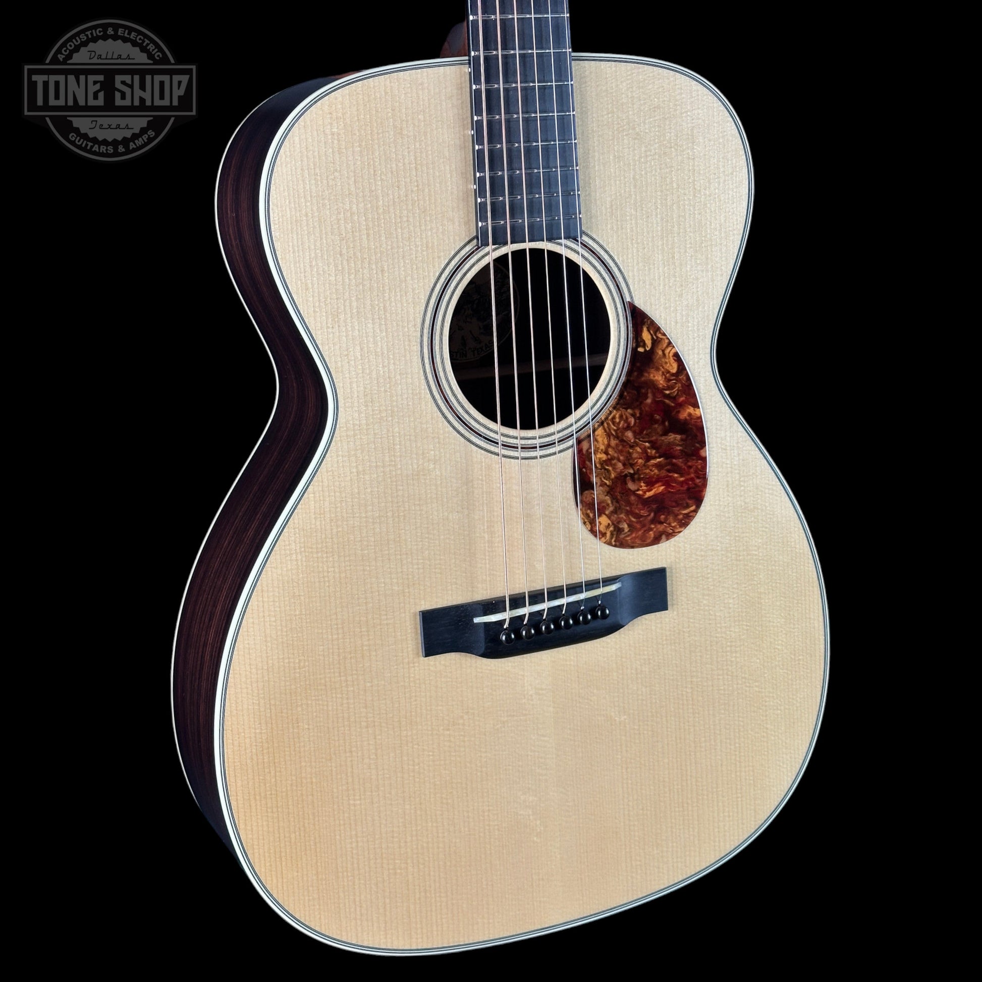 Collings OM2 A HC Hill Country Adirondack/East Indian Rosewood w/case 36542