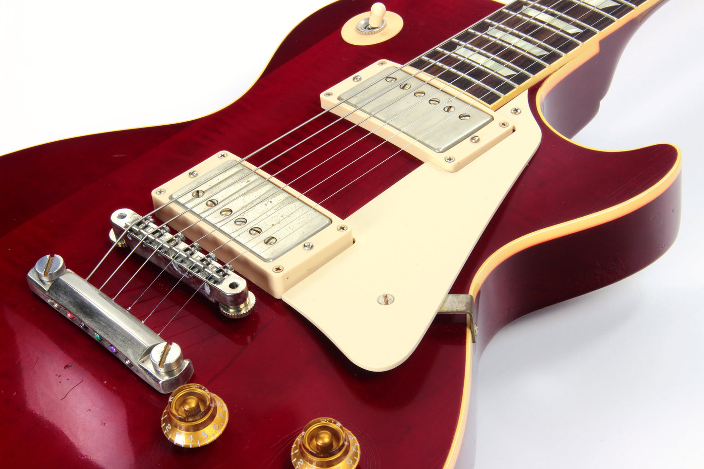 2013 Gibson Custom Shop Lucy 1957 Les Paul George Harrison Eric Clapton Aged Cherry - RARE 100 Made