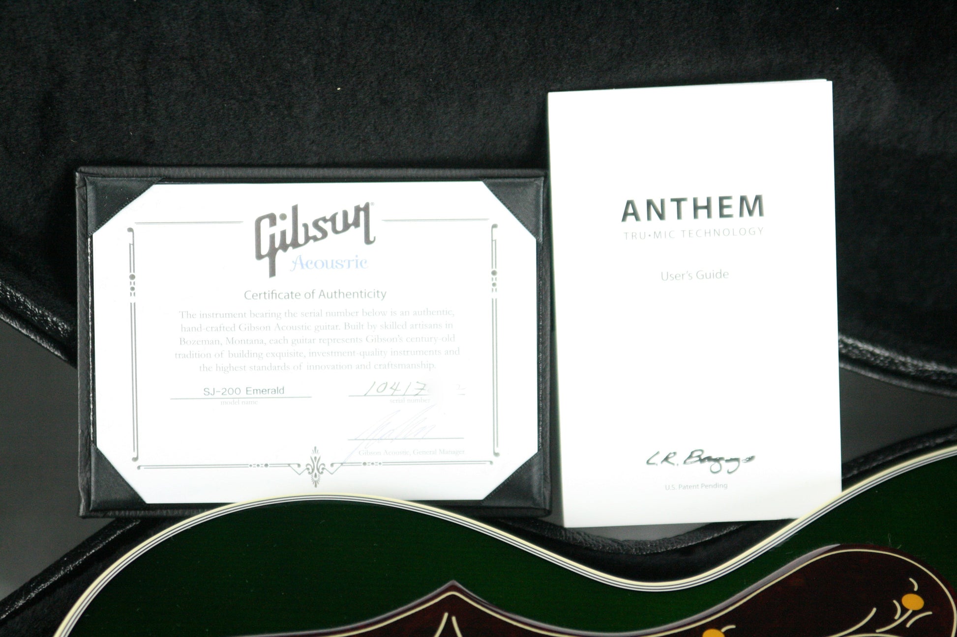 2017 Gibson SJ-200 EMERALD GREEN Limited Edition! Custom Shop J200 Jumbo! MINT!