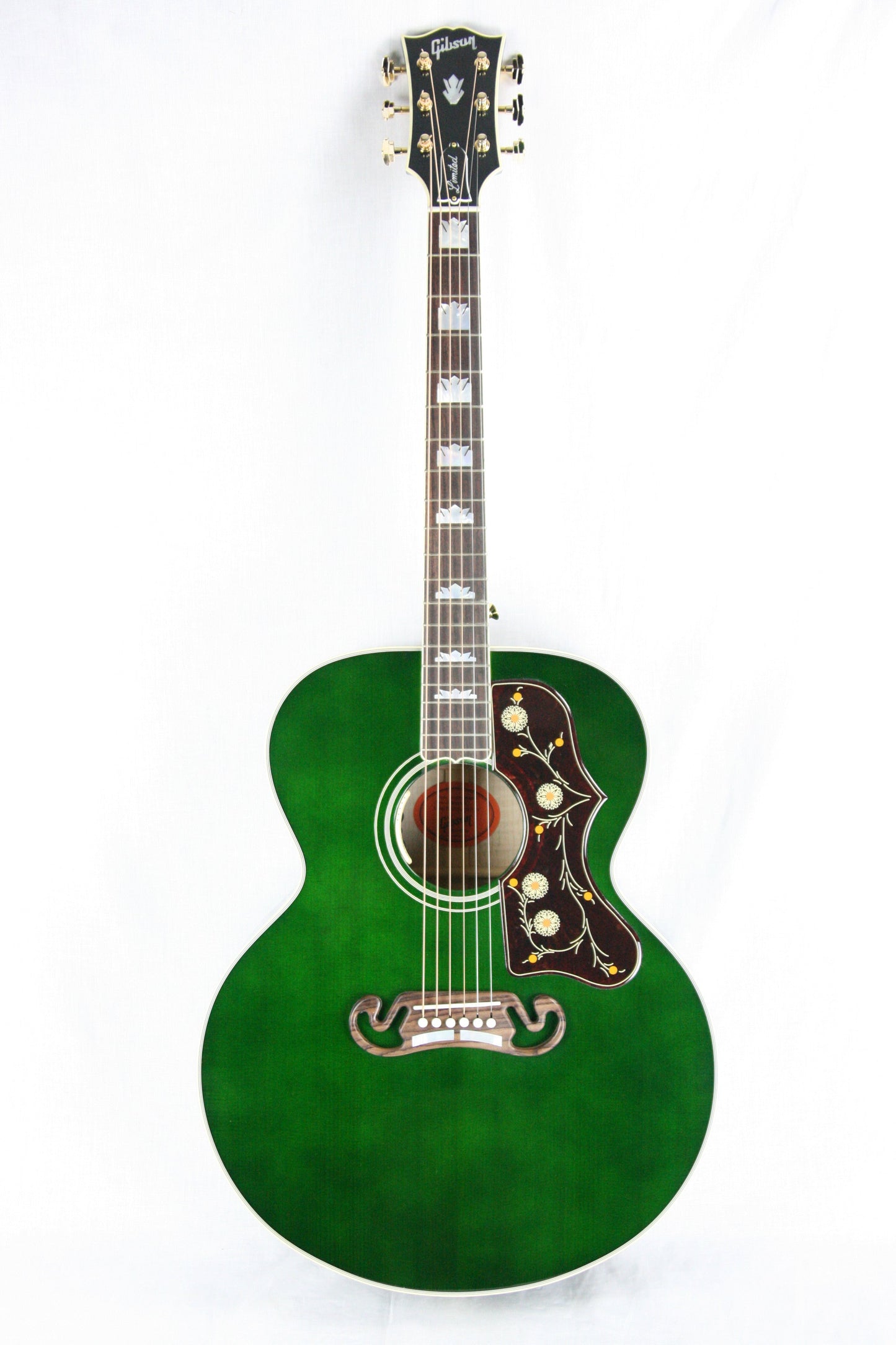 2017 Gibson SJ-200 EMERALD GREEN Limited Edition! Custom Shop J200 Jumbo! MINT!