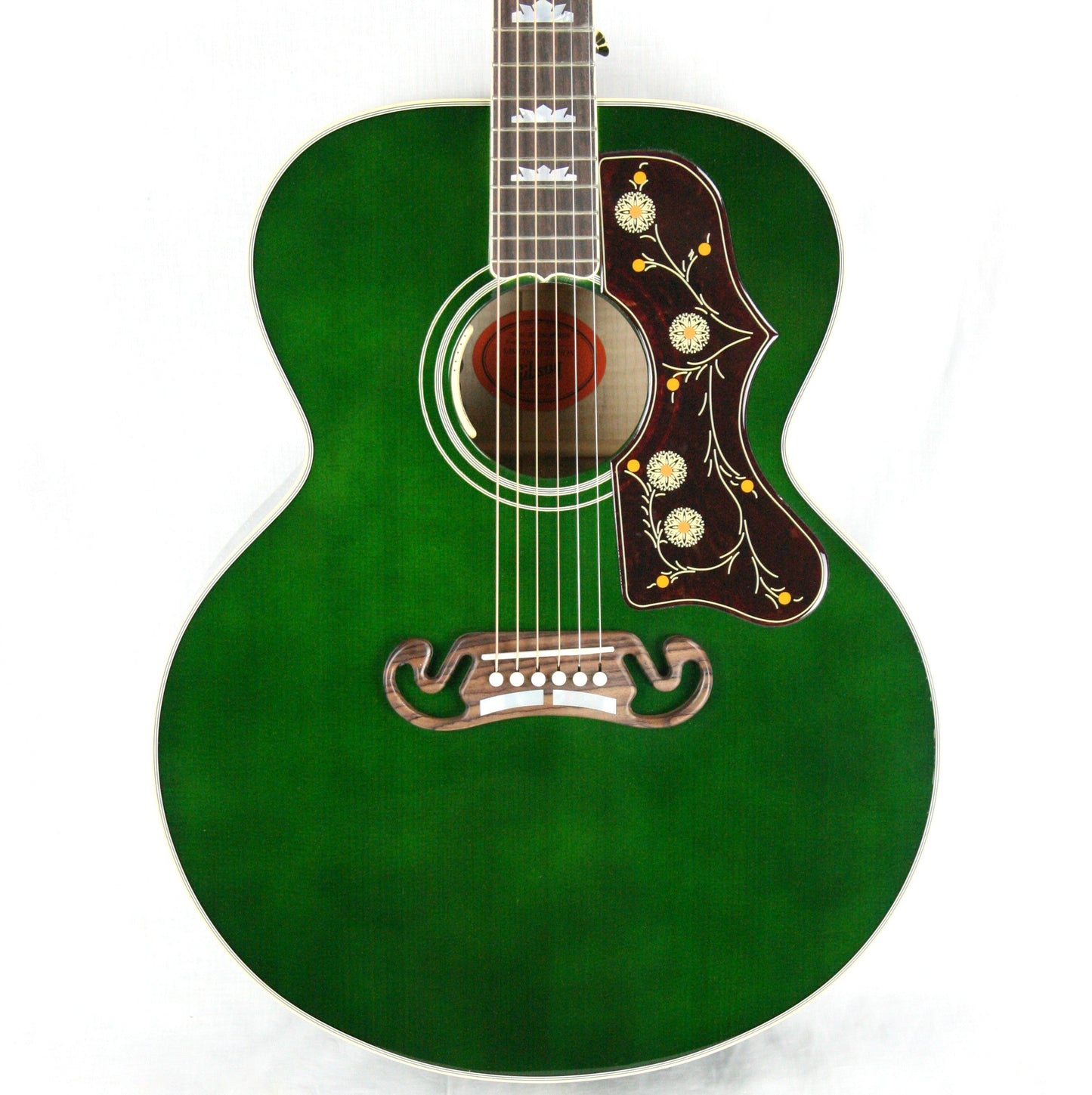 2017 Gibson SJ-200 EMERALD GREEN Limited Edition! Custom Shop J200 Jumbo! MINT!