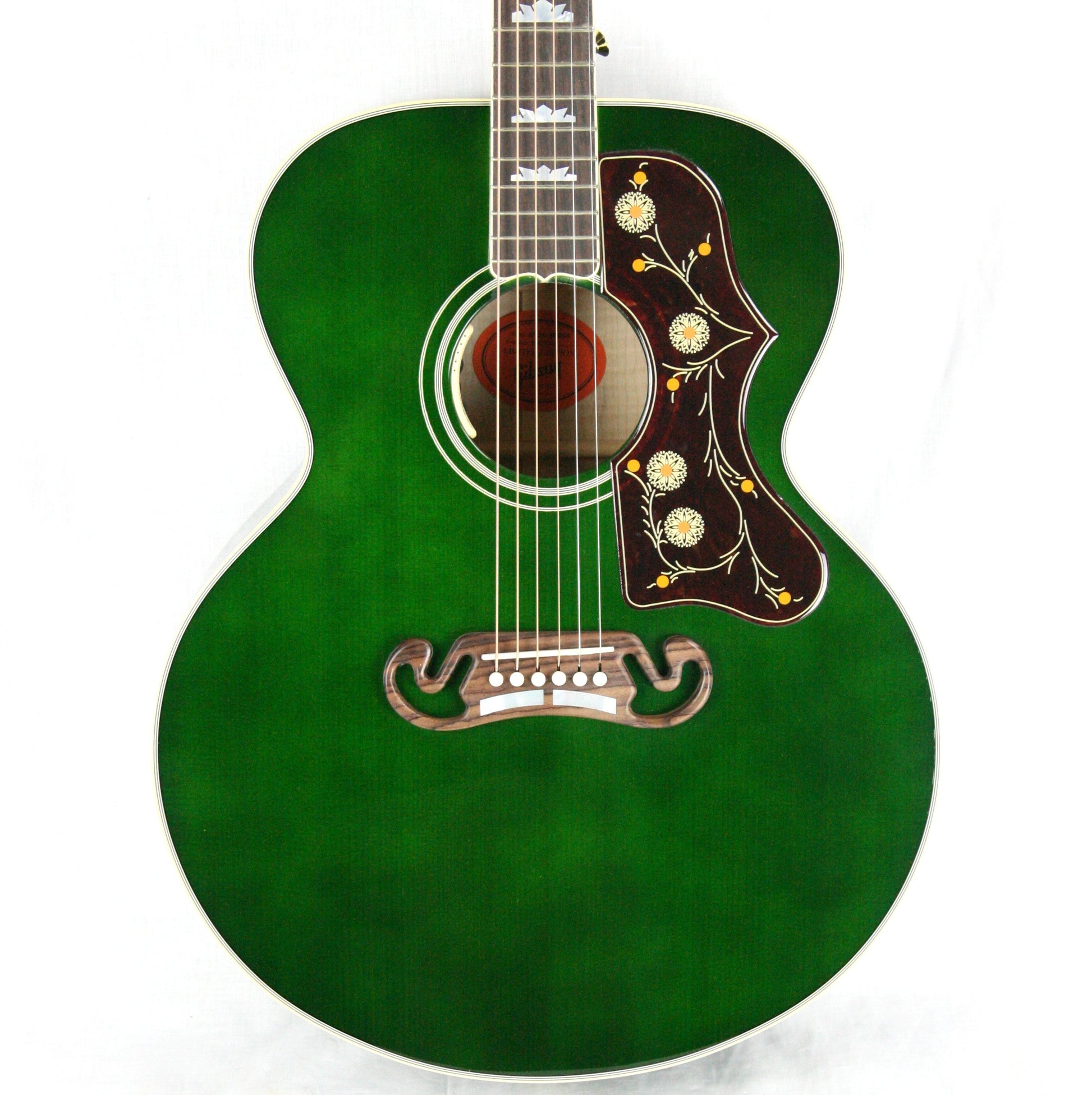 2017 Gibson SJ-200 EMERALD GREEN Limited Edition! Custom Shop J200 Jumbo! MINT!