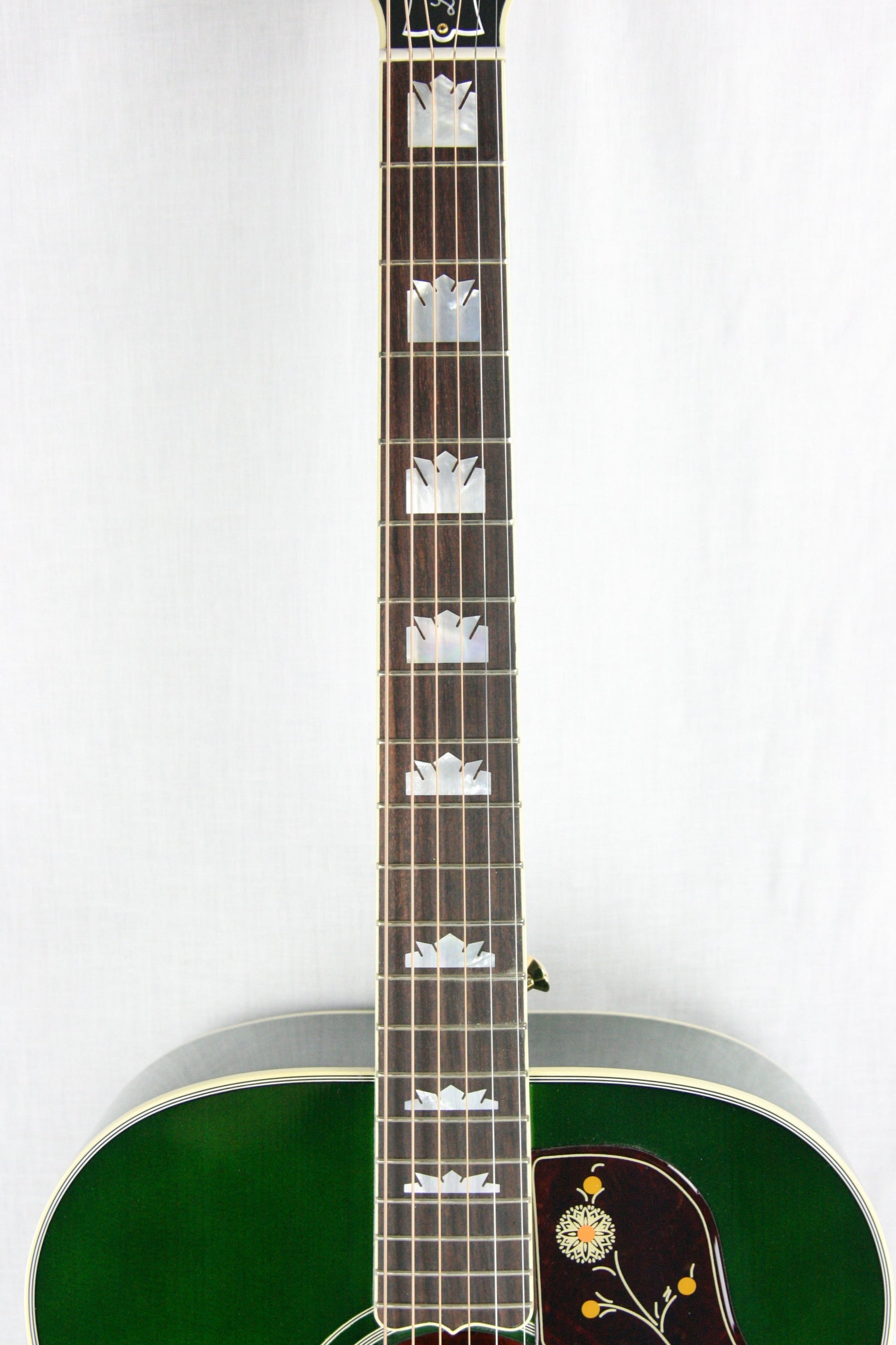 2017 Gibson SJ-200 EMERALD GREEN Limited Edition! Custom Shop J200 Jumbo! MINT!