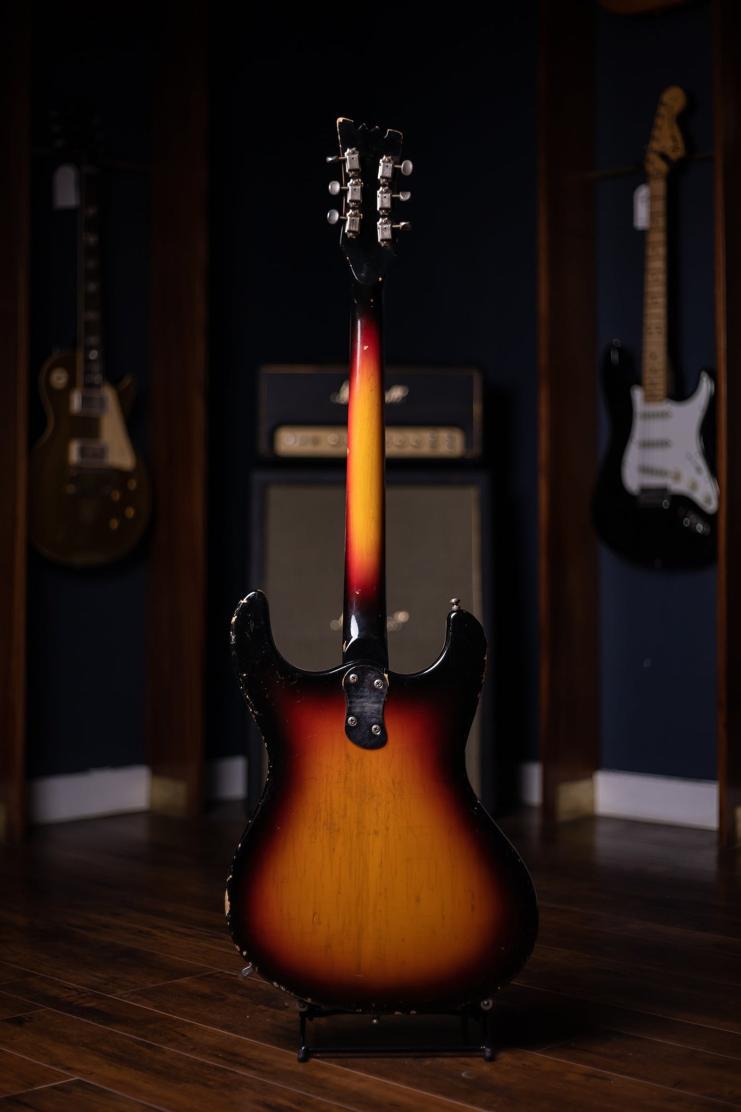 1965 Mosrite Ventures Model Electric Gutiar Signed by Nokie Edwards - Sunburst