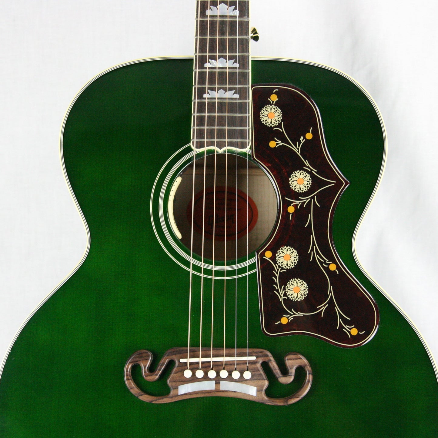 2017 Gibson SJ-200 EMERALD GREEN Limited Edition! Custom Shop J200 Jumbo! MINT!