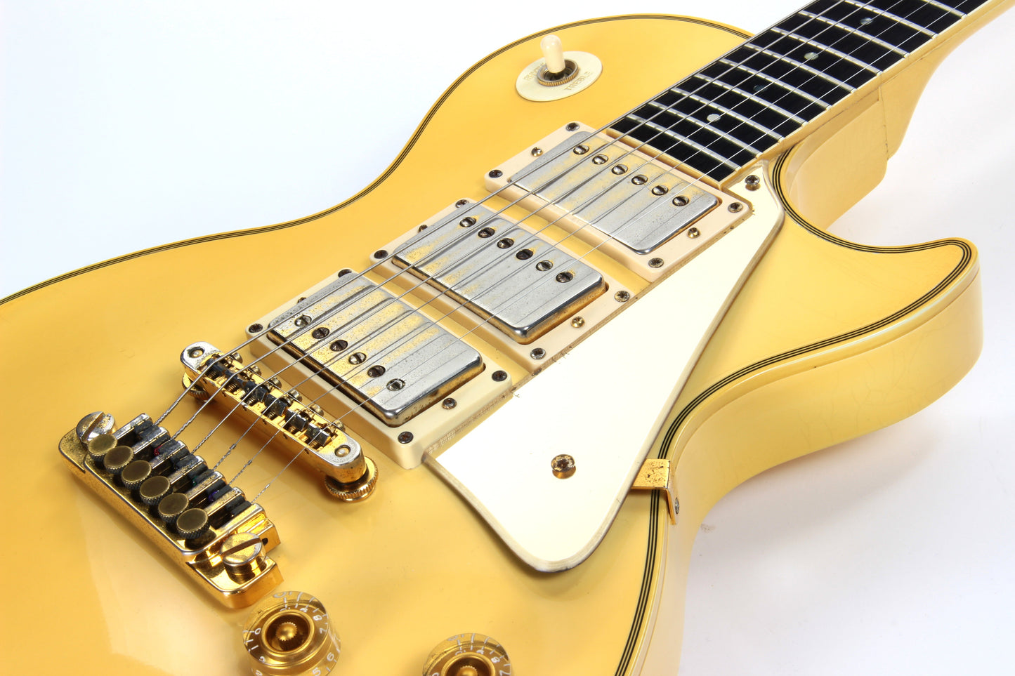 1986 Gibson Les Paul Custom Studio XPL White w/ Explorer Headstock - Extremely Rare Model