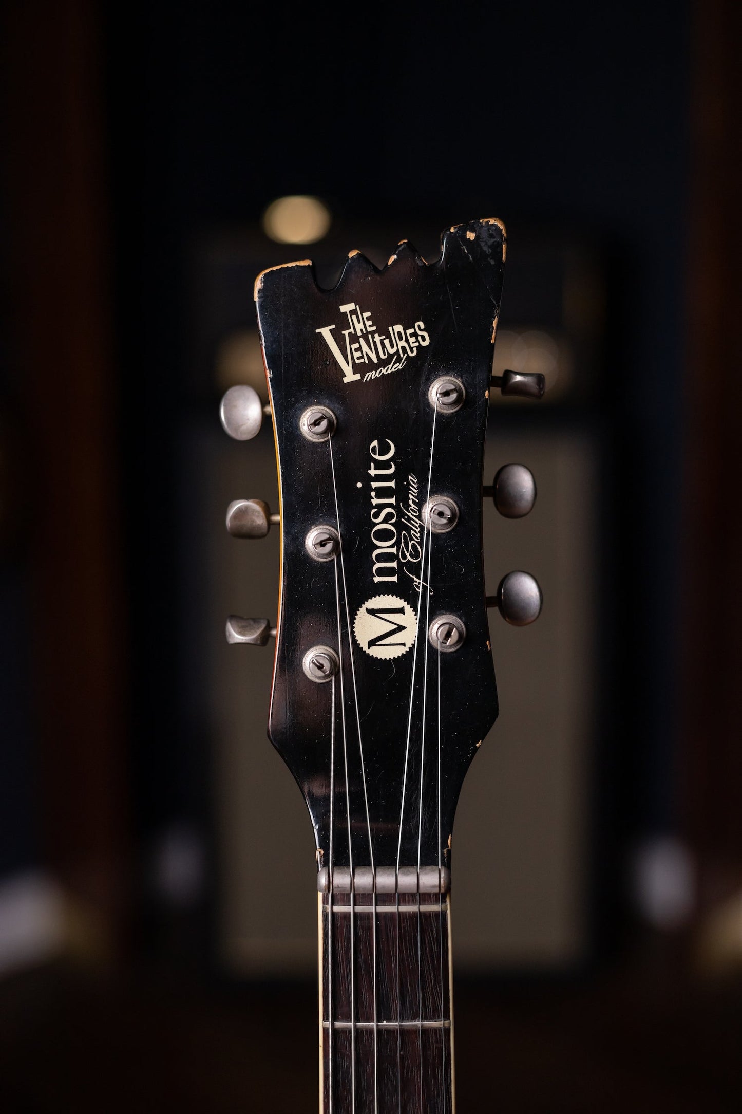1965 Mosrite Ventures Model Electric Gutiar Signed by Nokie Edwards - Sunburst