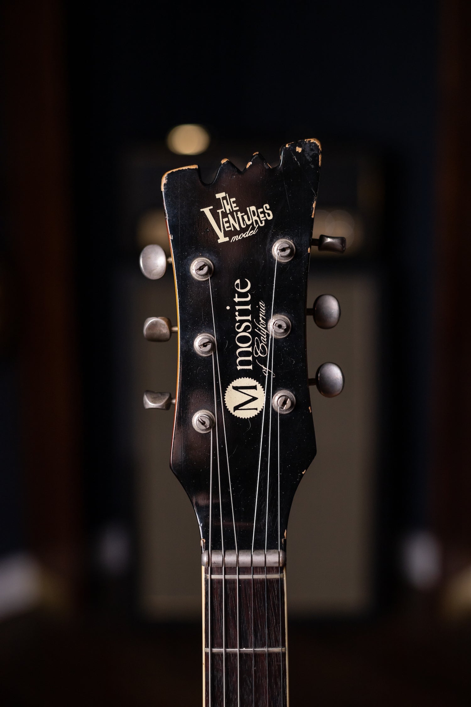 1965 Mosrite Ventures Model Electric Gutiar Signed by Nokie Edwards - Sunburst