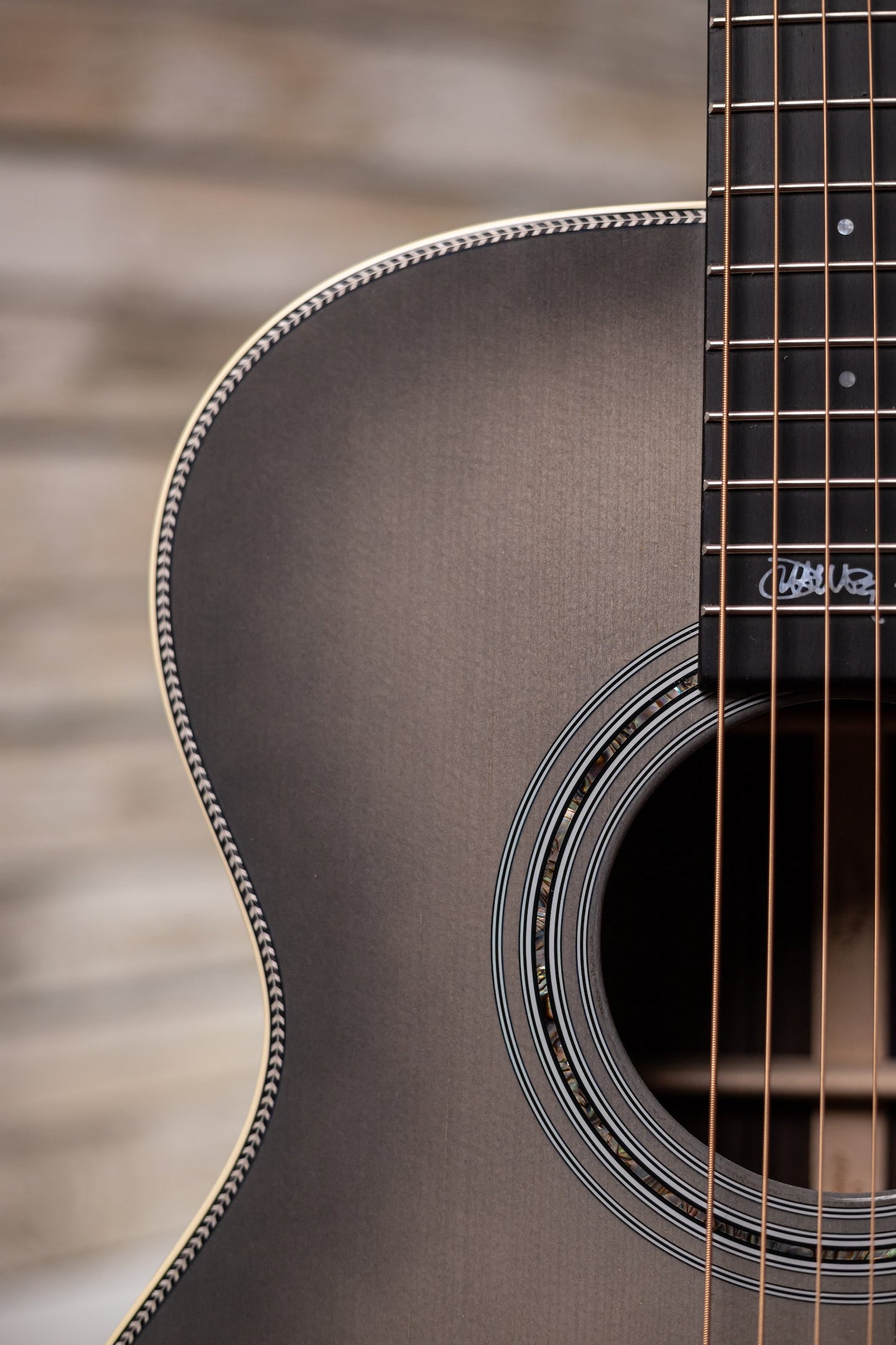 Martin OMJM 20th Anniversary John Mayer Acoustic Guitar - Platinum Gray