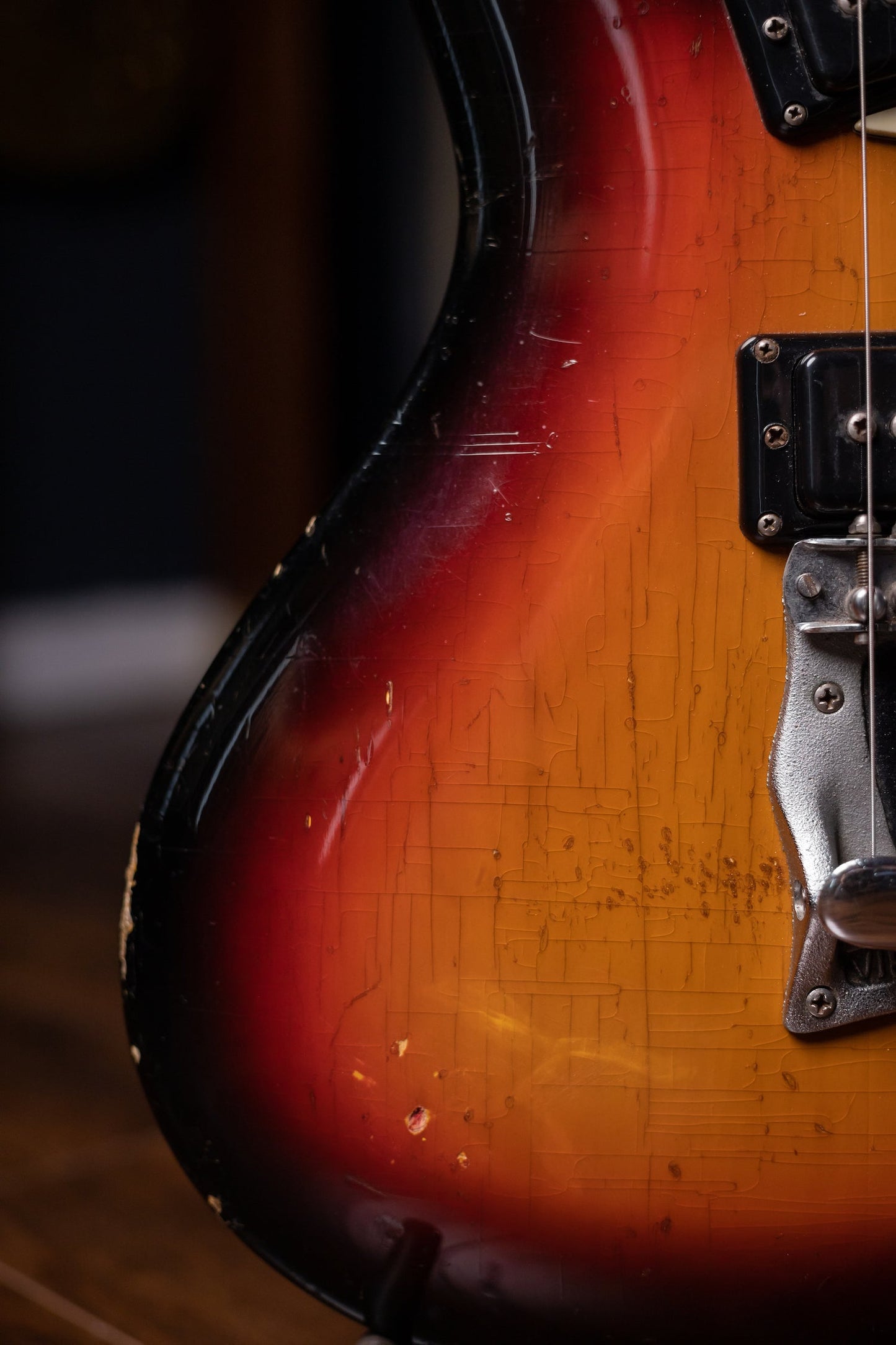 1965 Mosrite Ventures Model Electric Gutiar Signed by Nokie Edwards - Sunburst