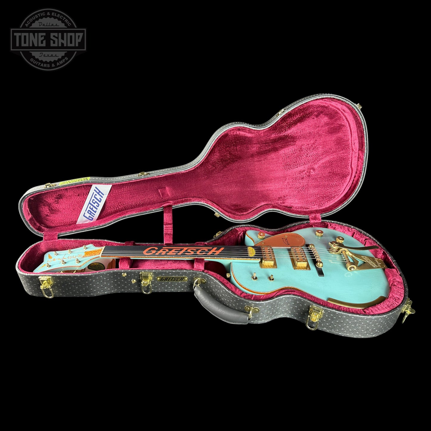 Gretsch Custom Shop G6134 1959 Penguin Relic Daphne Blue w/case UC26043999