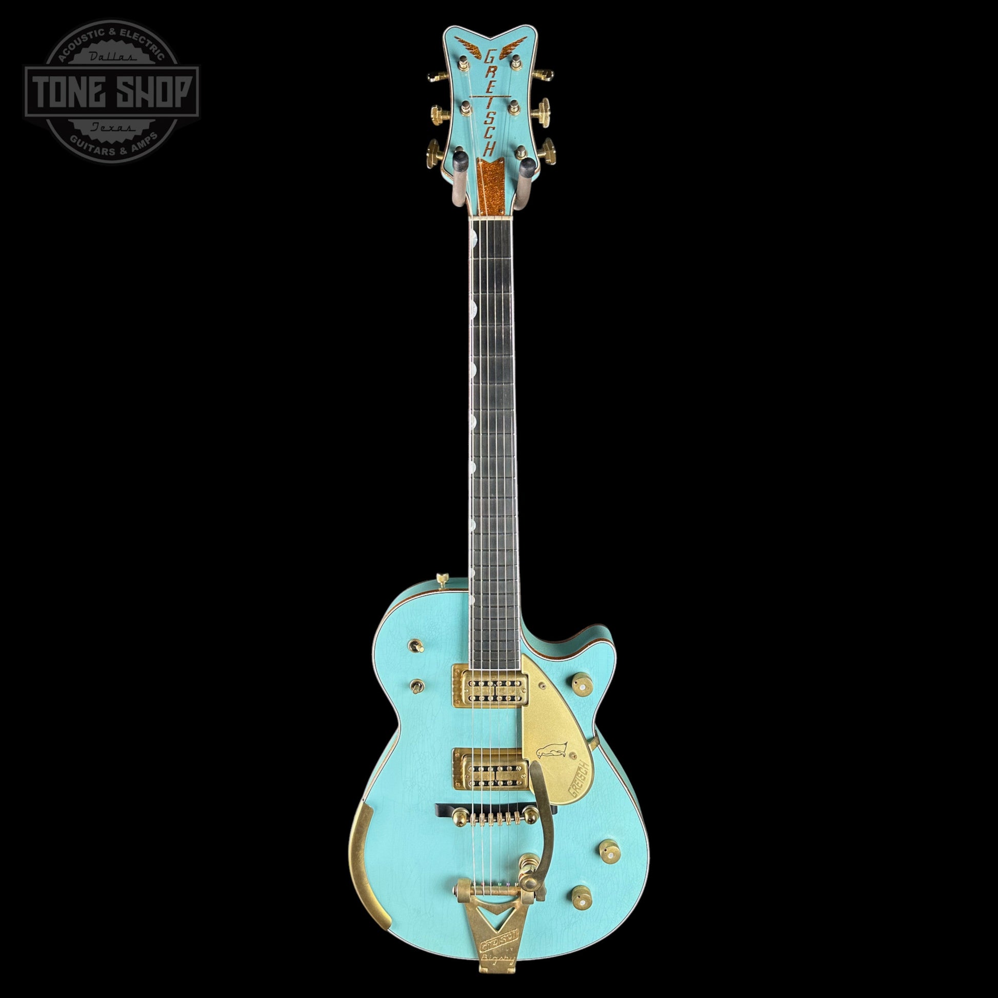 Gretsch Custom Shop G6134 1959 Penguin Relic Daphne Blue w/case UC26043999