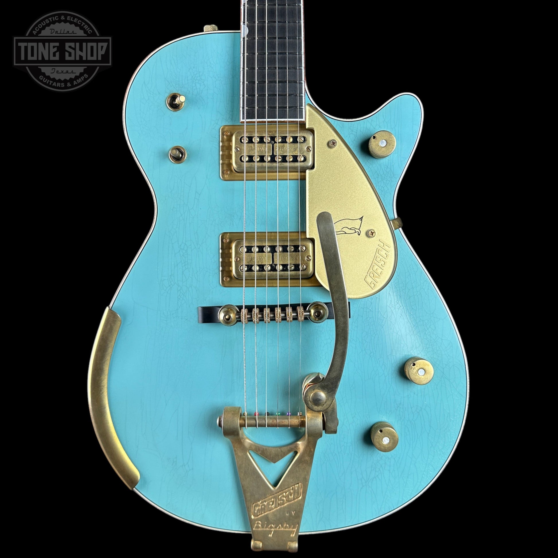Gretsch Custom Shop G6134 1959 Penguin Relic Daphne Blue w/case UC26043999