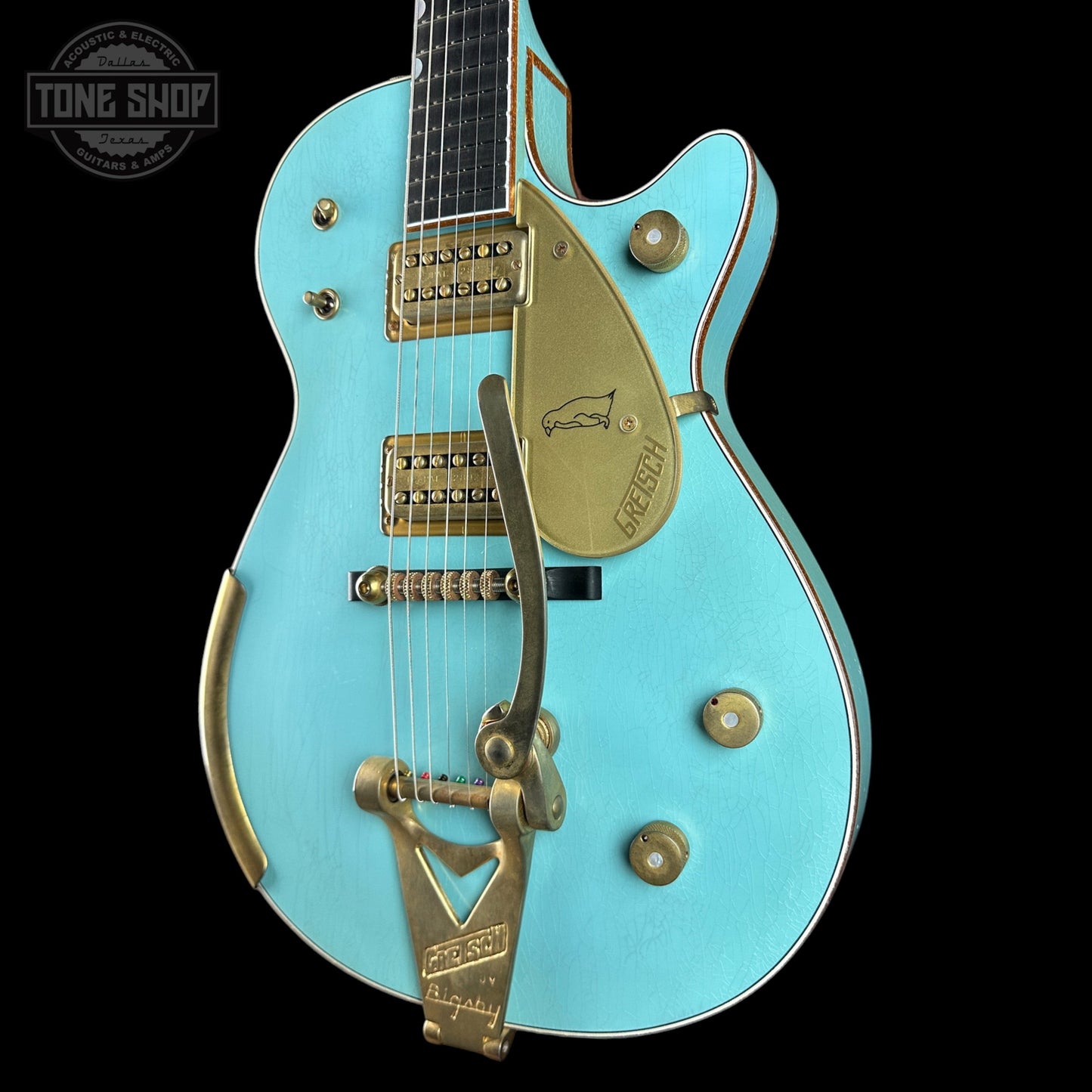 Gretsch Custom Shop G6134 1959 Penguin Relic Daphne Blue w/case UC26043999
