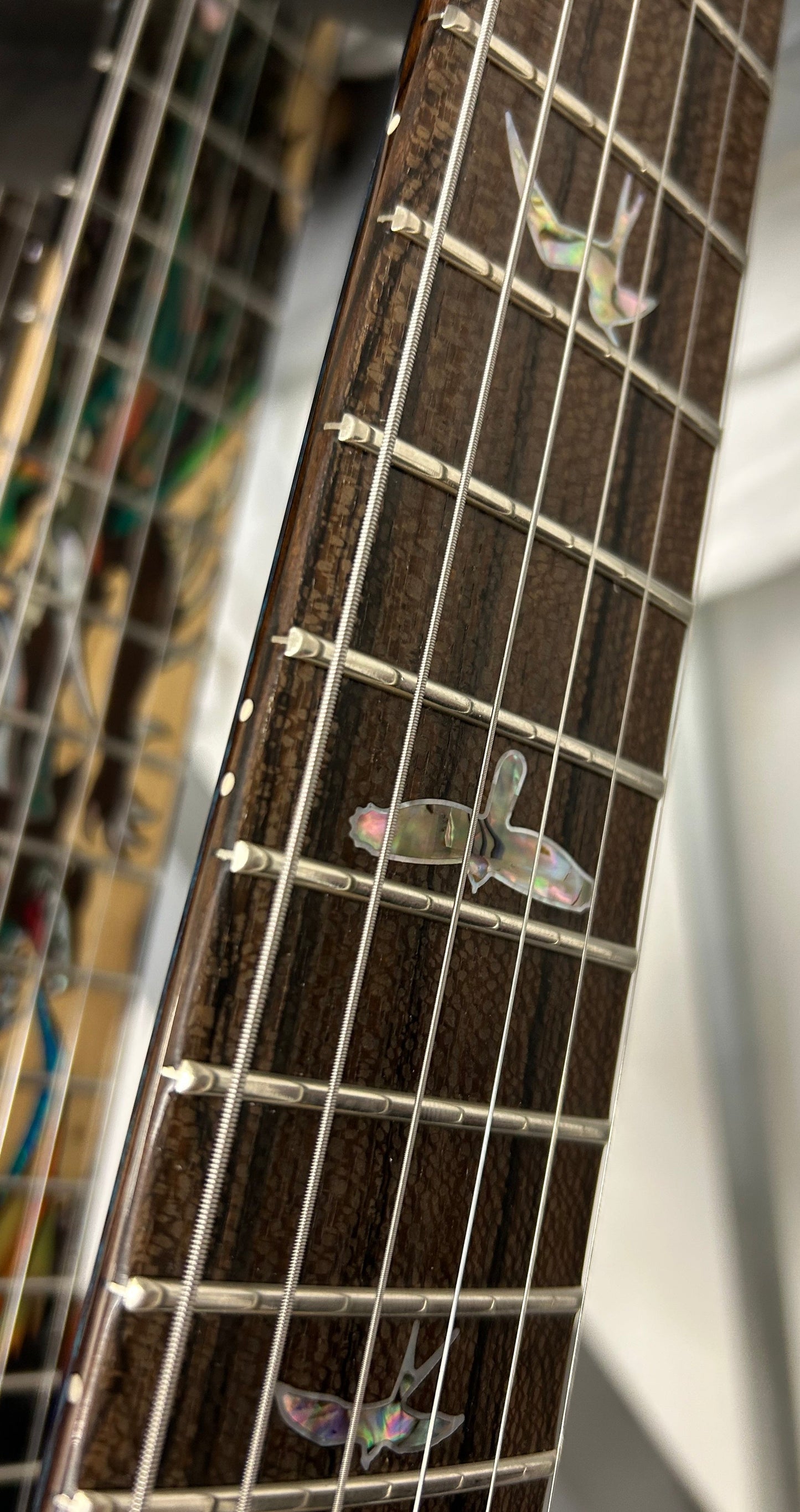 PRS Private Stock Custom 24-08 Semi-Hollow, Aqua Violet