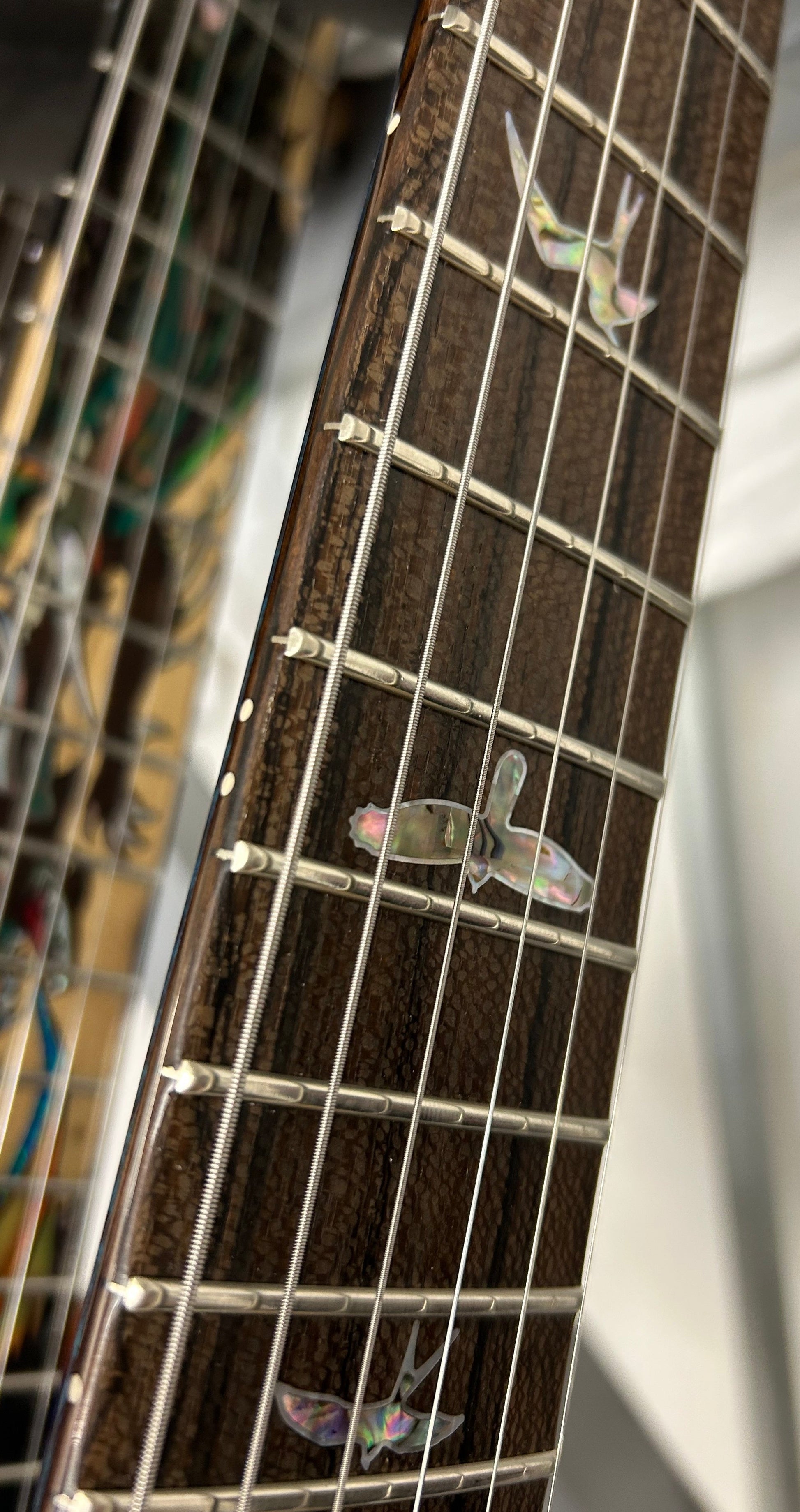 PRS Private Stock Custom 24-08 Semi-Hollow, Aqua Violet