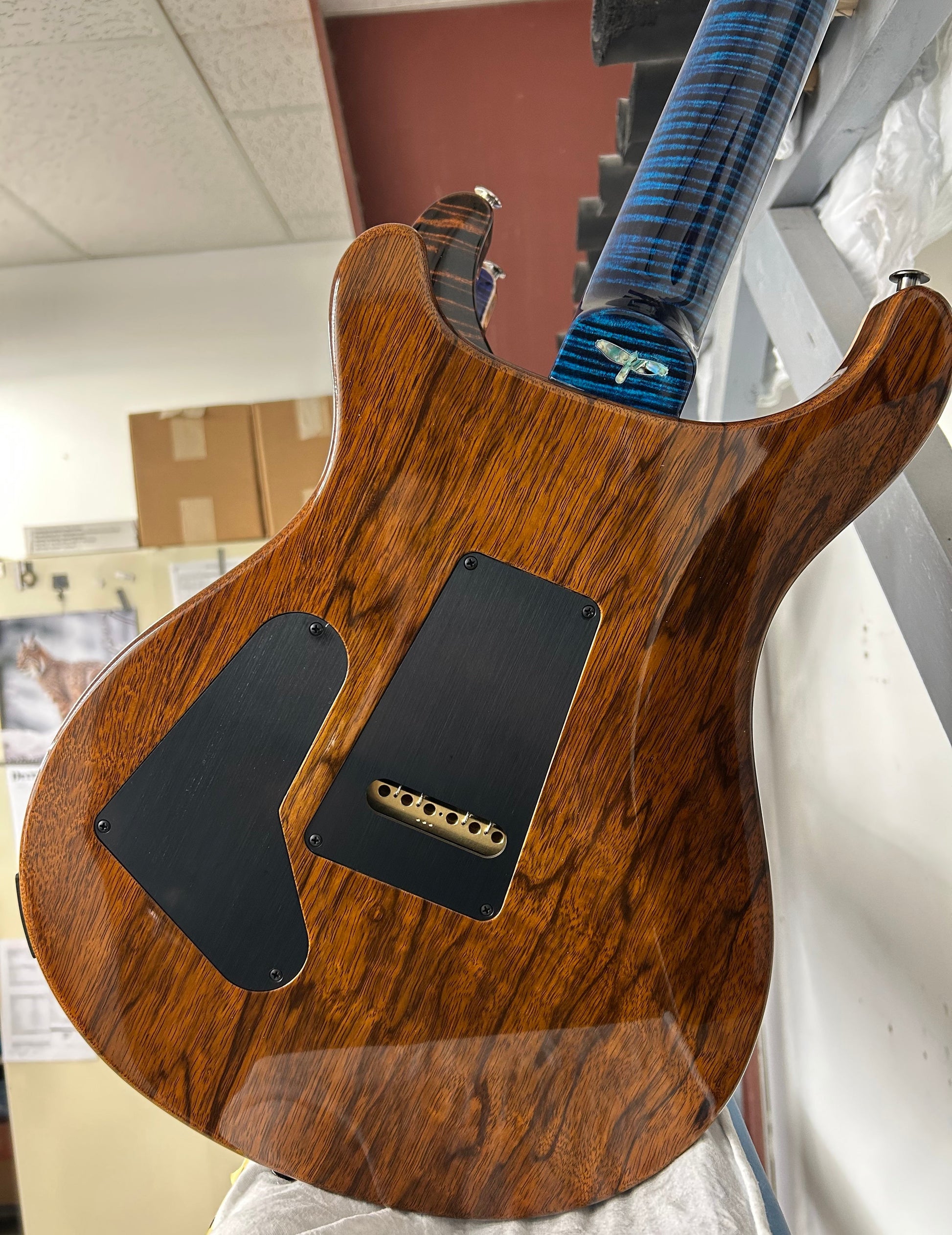 PRS Private Stock Custom 24-08 Semi-Hollow, Aqua Violet