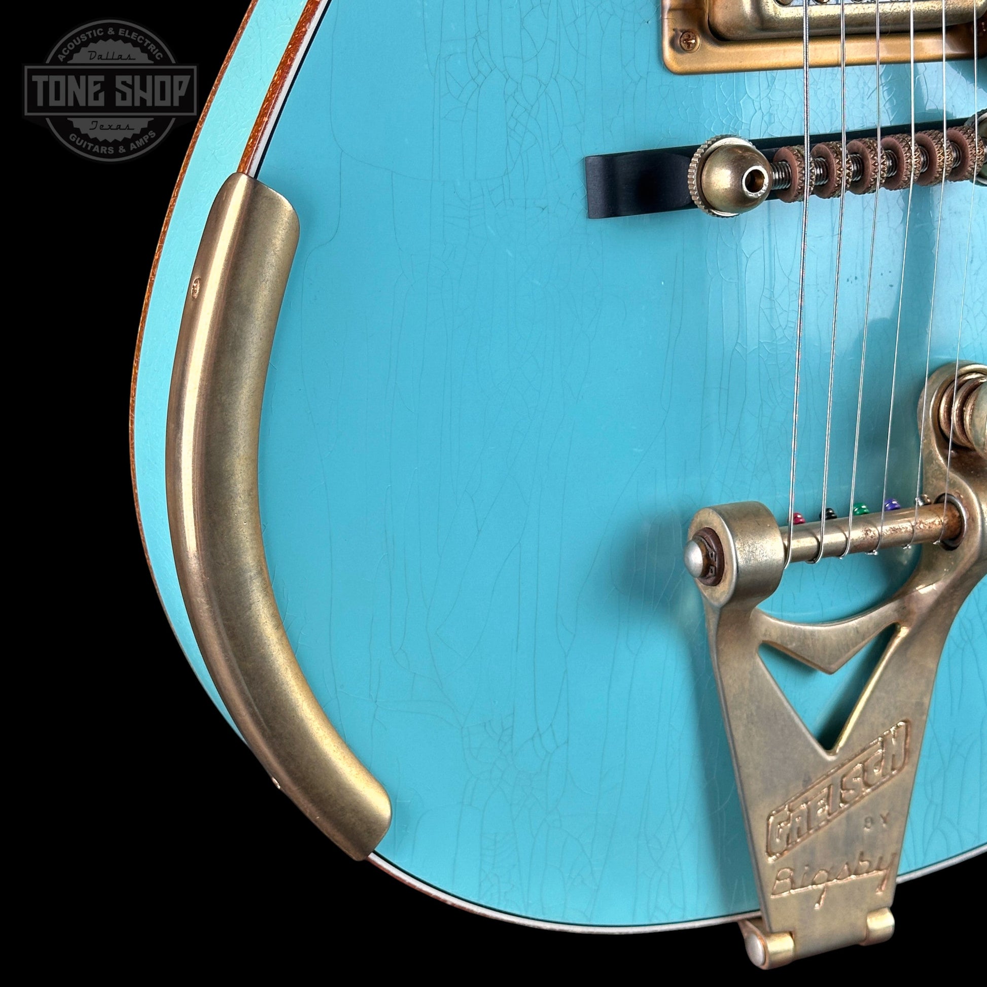 Gretsch Custom Shop G6134 1959 Penguin Relic Daphne Blue w/case UC26043999
