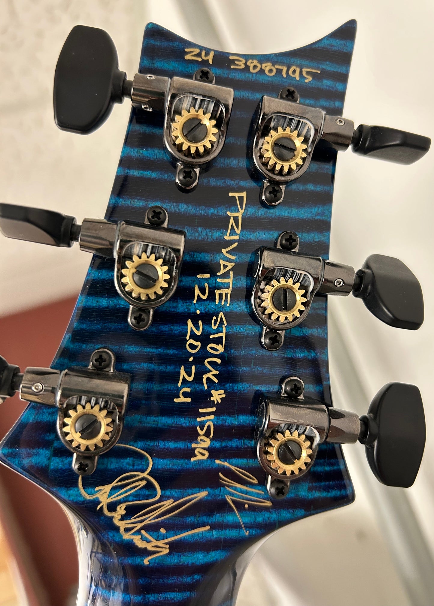 PRS Private Stock Custom 24-08 Semi-Hollow, Aqua Violet
