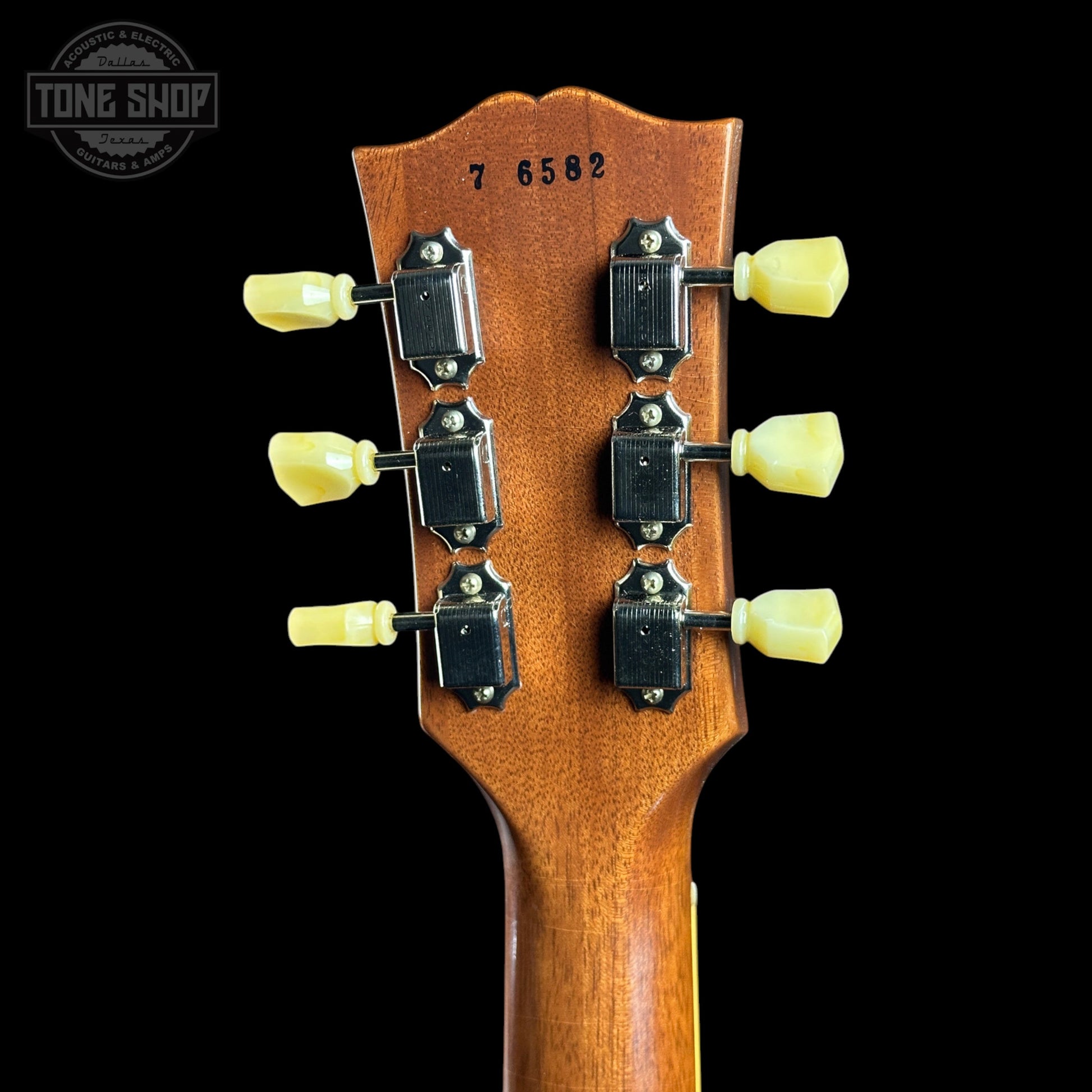 Gibson Custom Dealer Select 1957 Les Paul Chambered Double Gold Ultra Light Aged w/case 76582