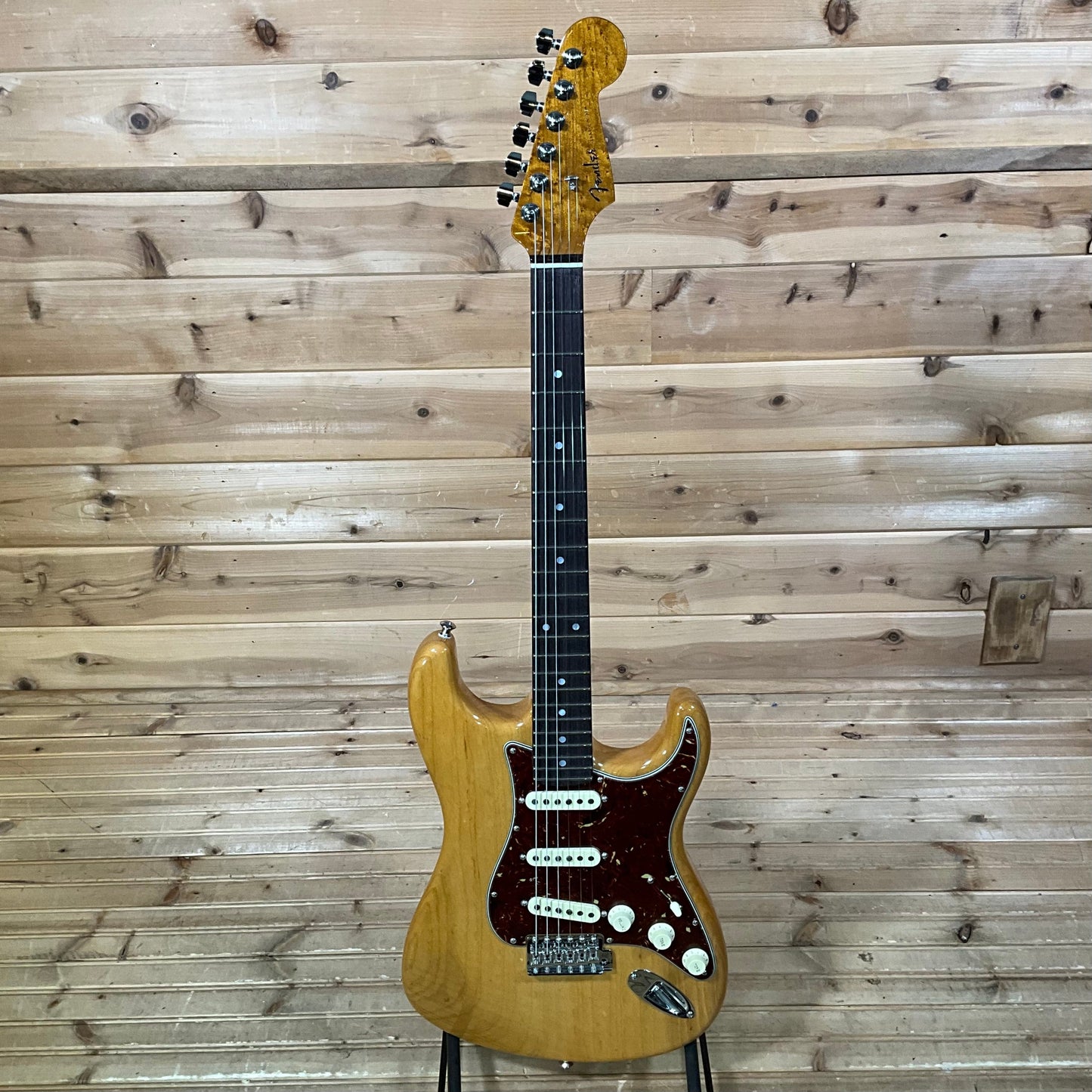 Fender Custom Shop American Custom Stratocaster Electric Guitar - Amber Natural