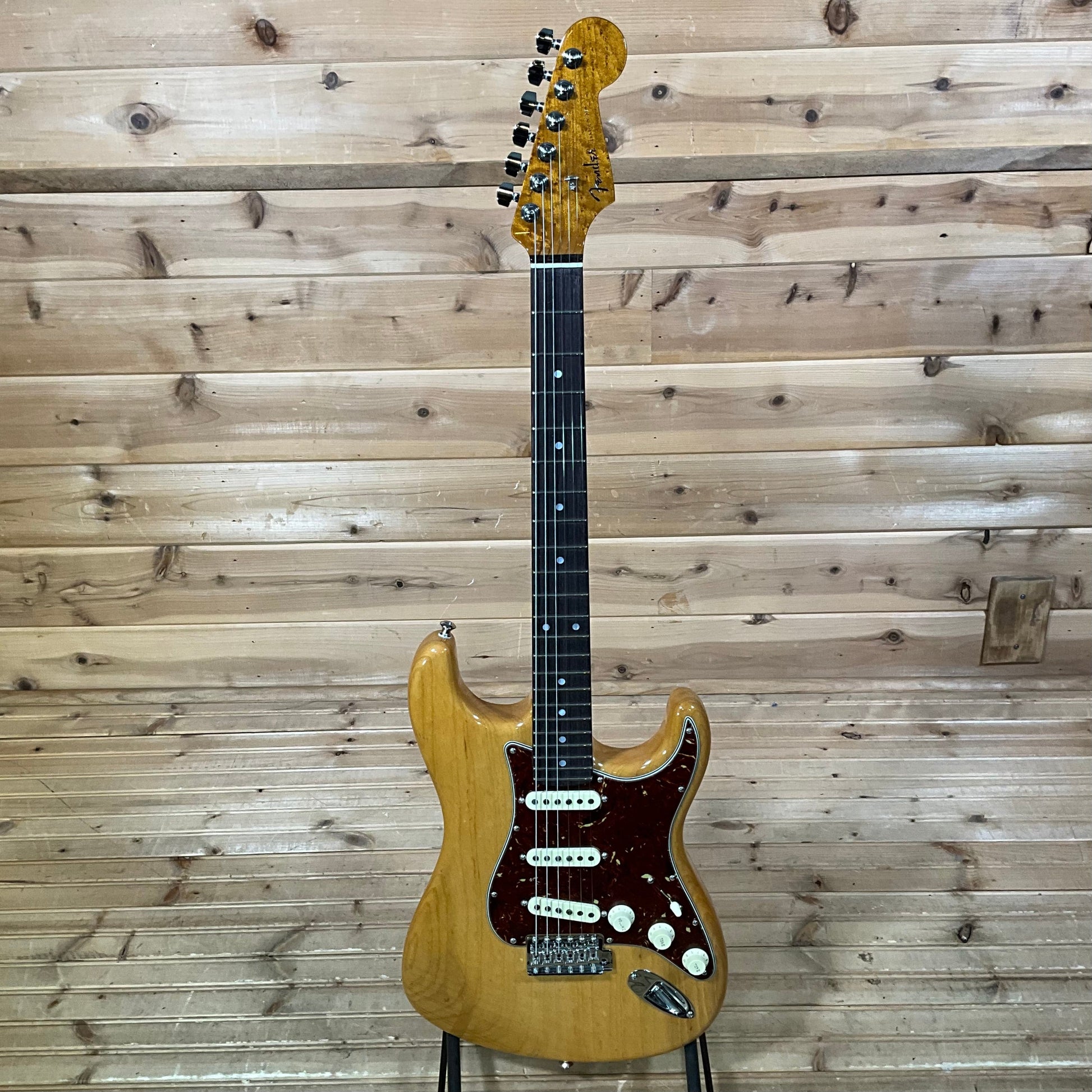 Fender Custom Shop American Custom Stratocaster Electric Guitar - Amber Natural