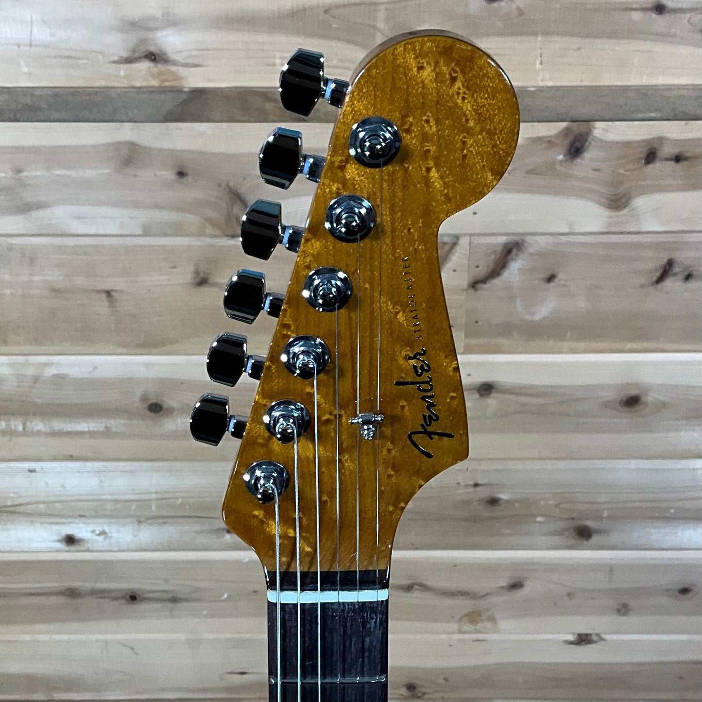 Fender Custom Shop American Custom Stratocaster Electric Guitar - Amber Natural
