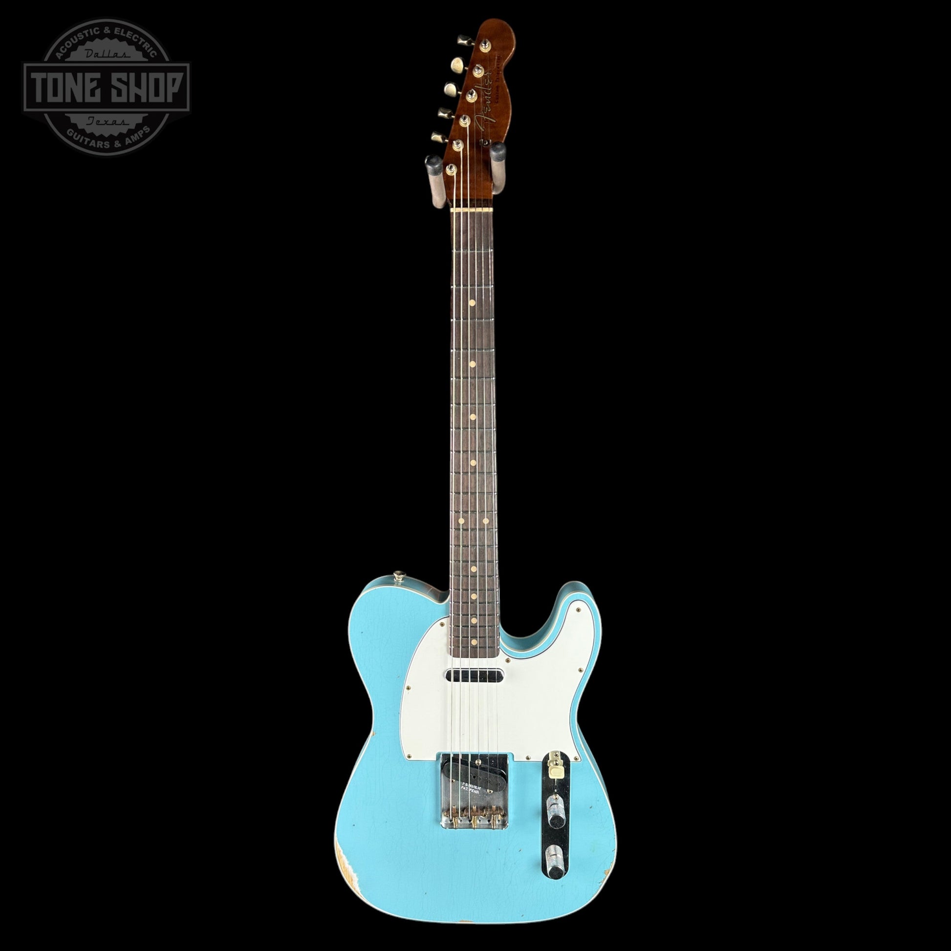 Fender Custom Shop TSG Exclusive 1960 Telecaster Custom Chambered Daphne Blue Relic w/case CZ591518