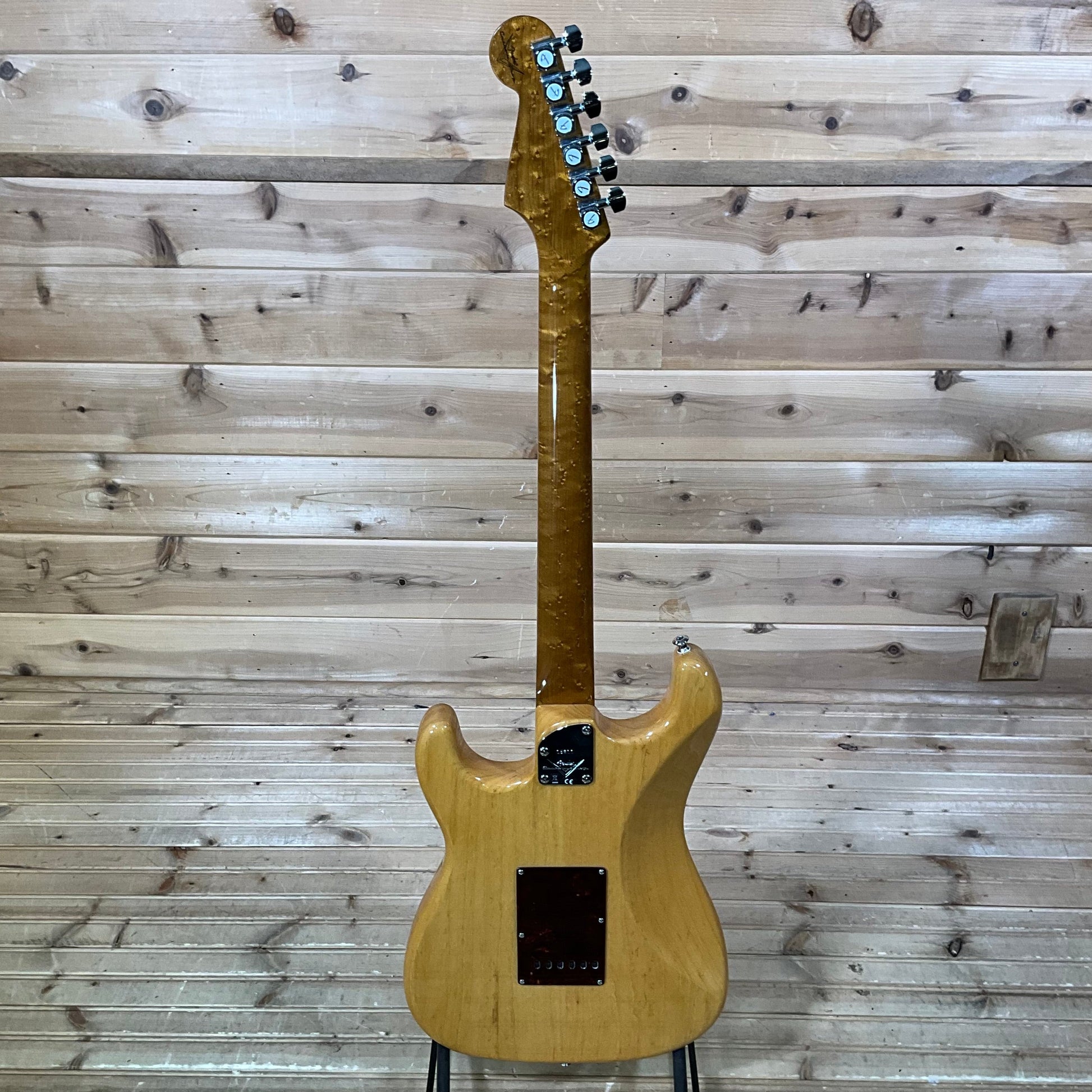 Fender Custom Shop American Custom Stratocaster Electric Guitar - Amber Natural